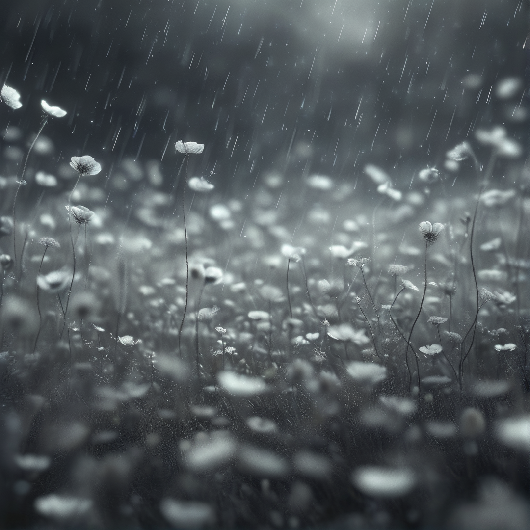 Flowers in the Rain
