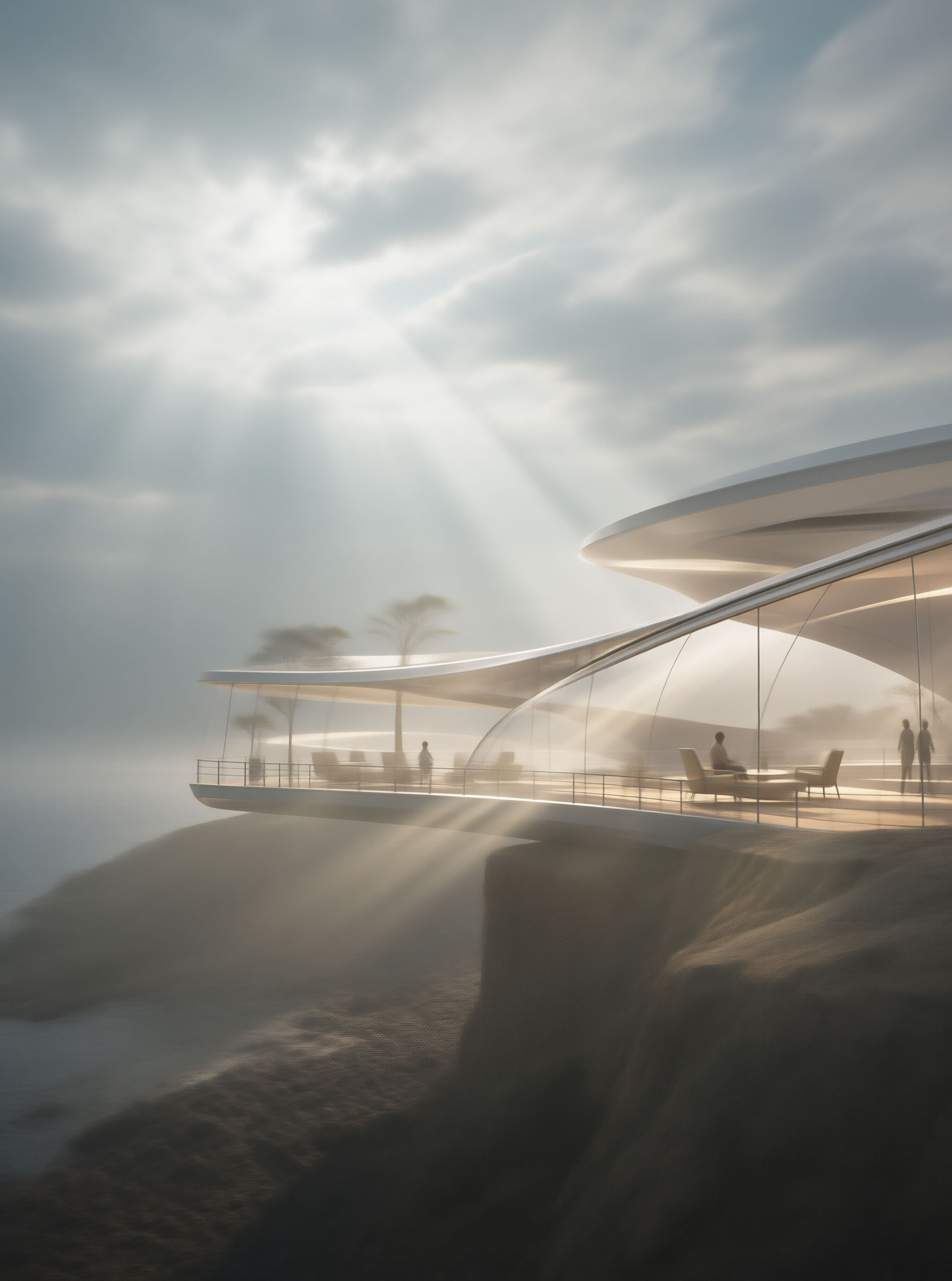 Modern Cliffside Architecture