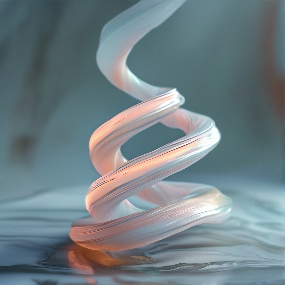 Ethereal Liquid Spiral