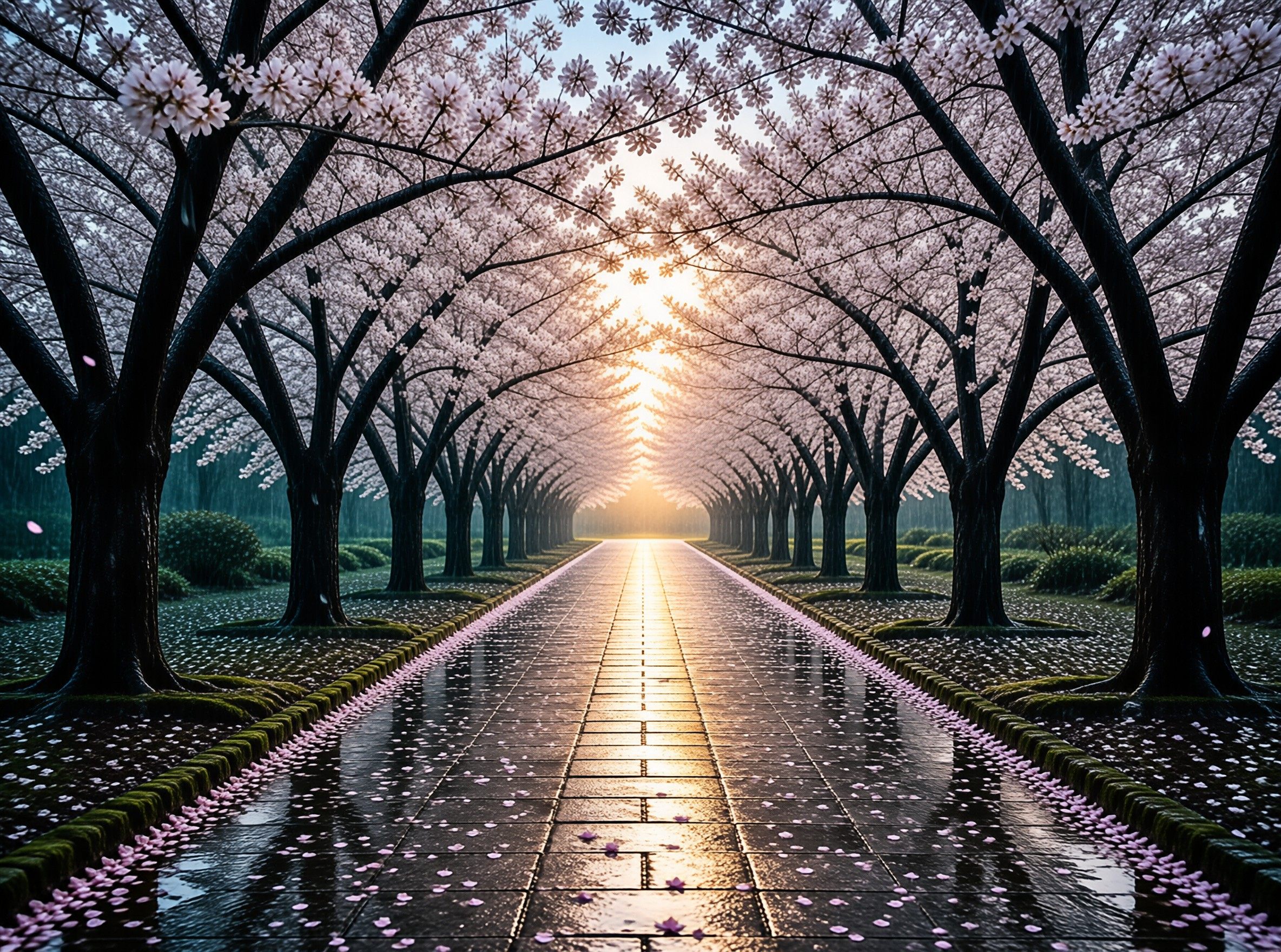 Cherry Blossom Tunnel