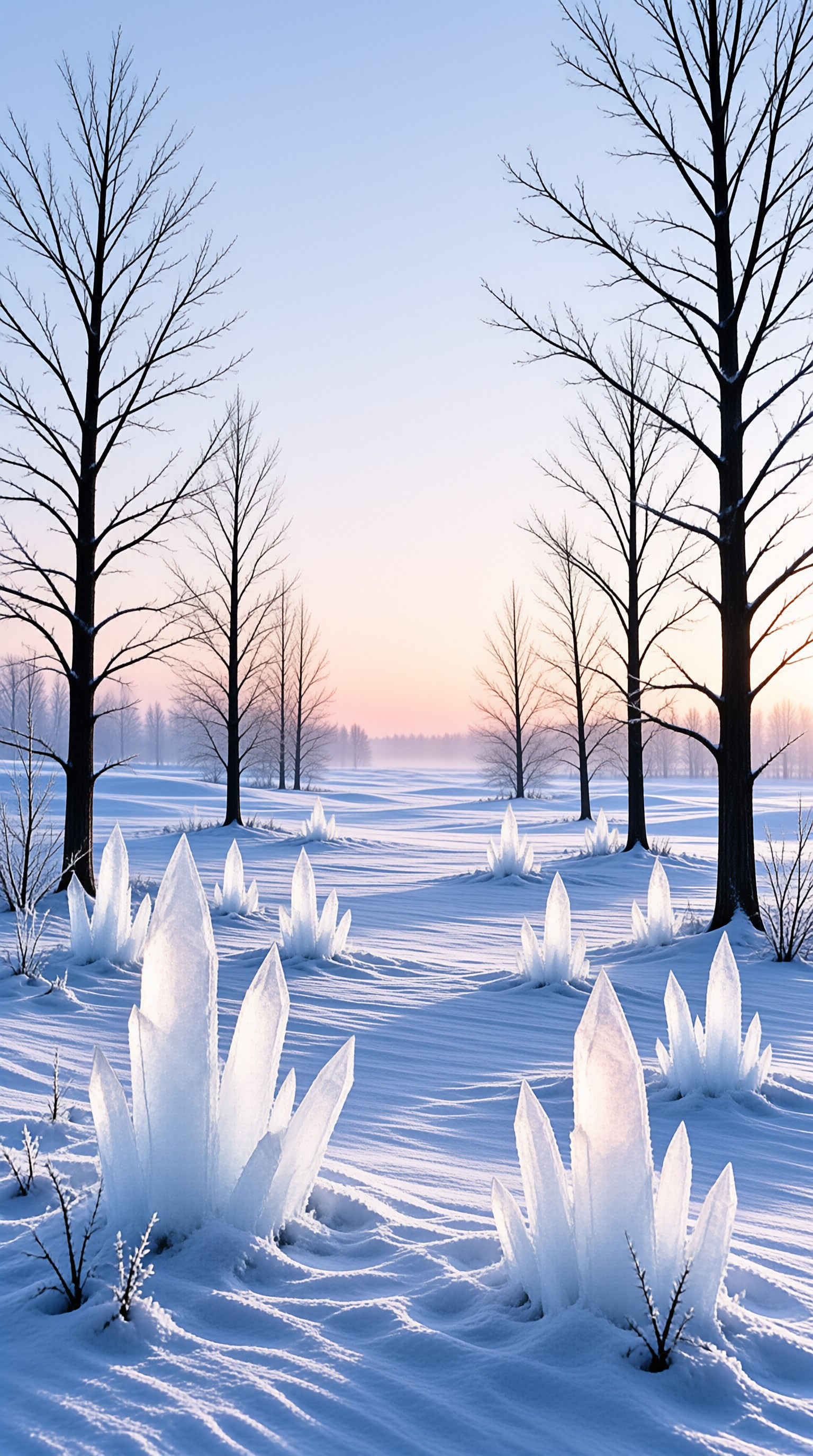 Winter Ice Crystals