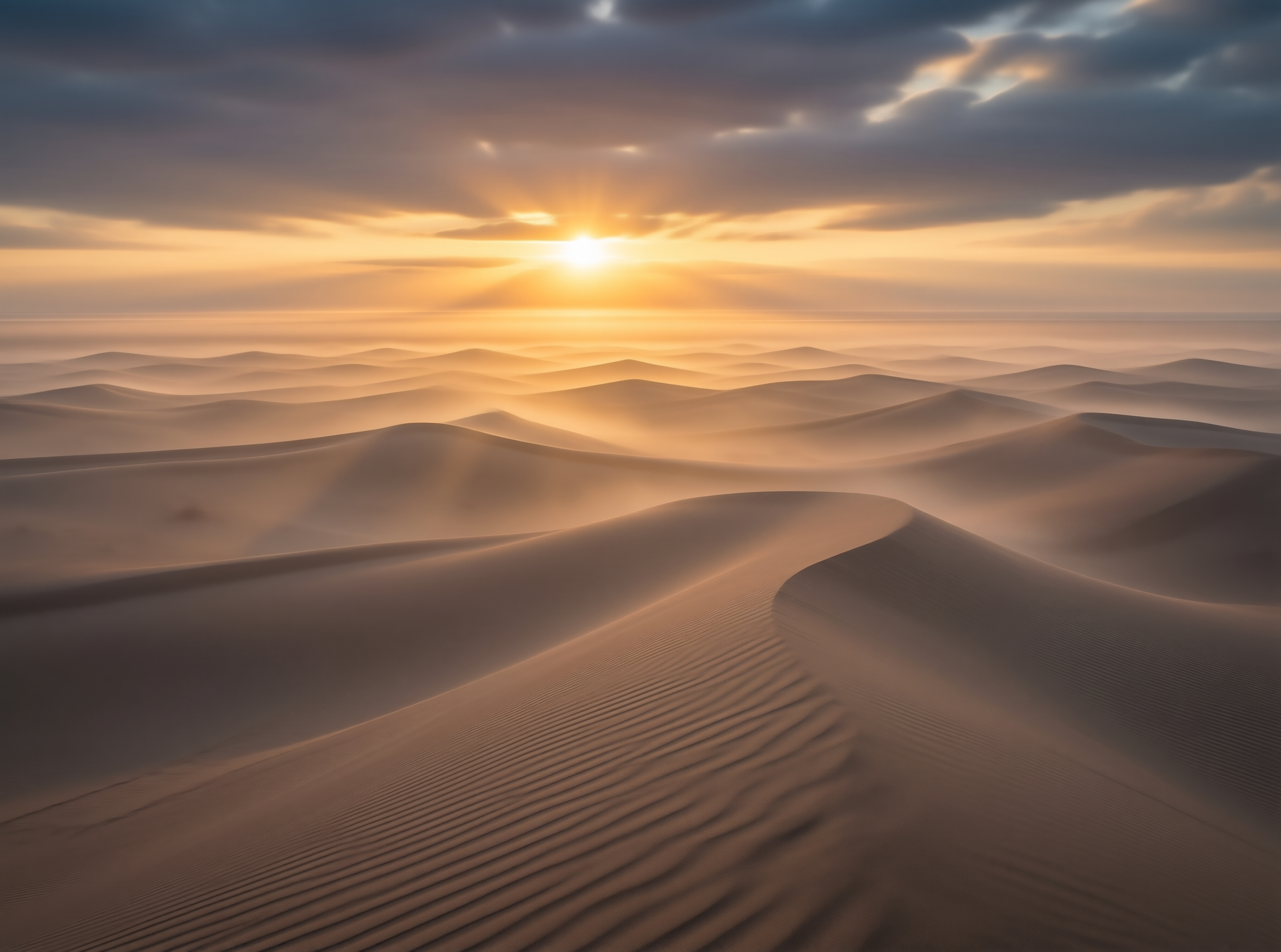 Desert Sunset Dunes