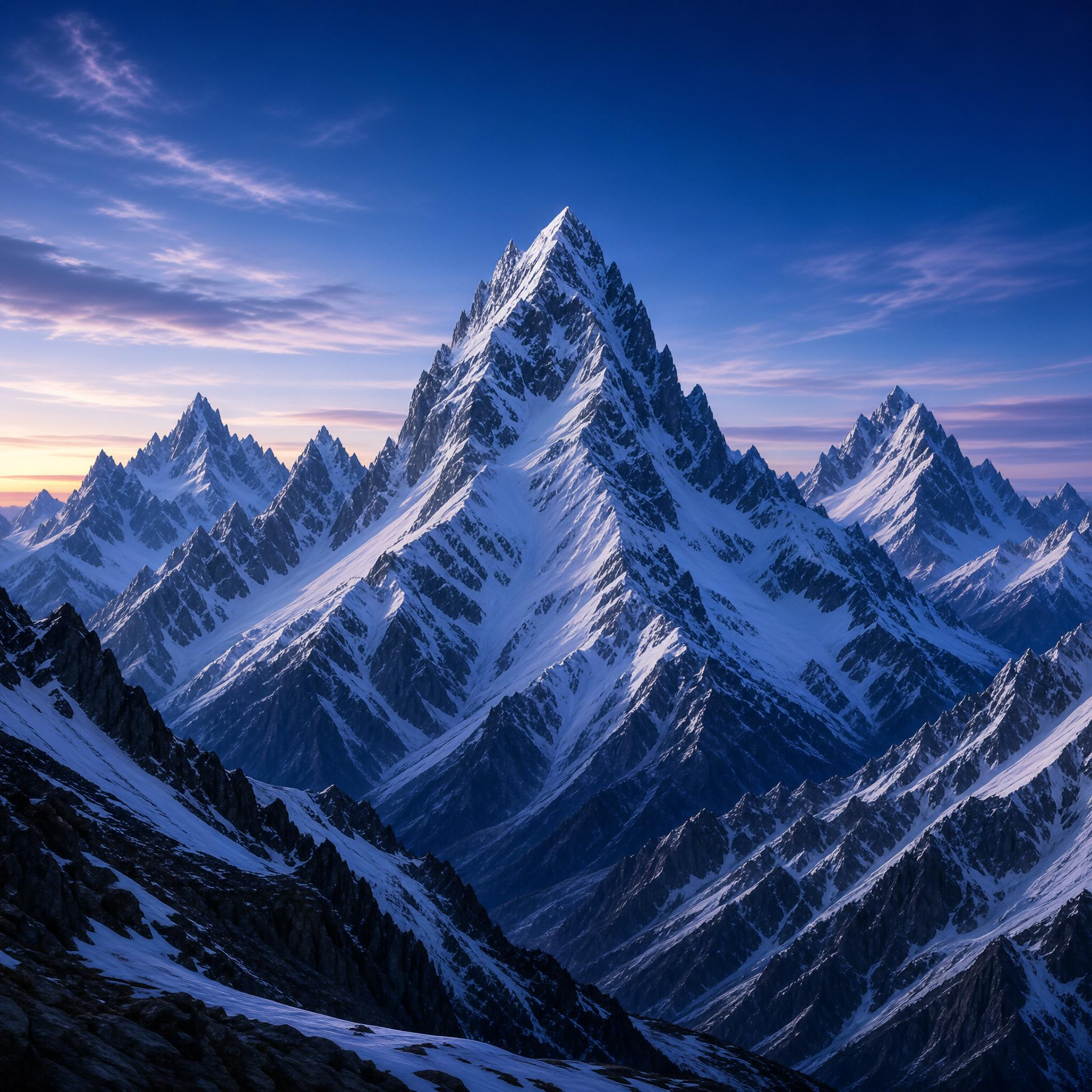 Majestic Alpine Peaks