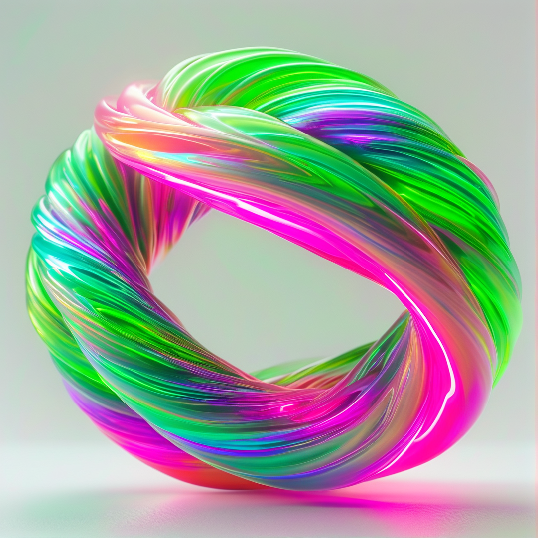 Colorful Twisted Ring