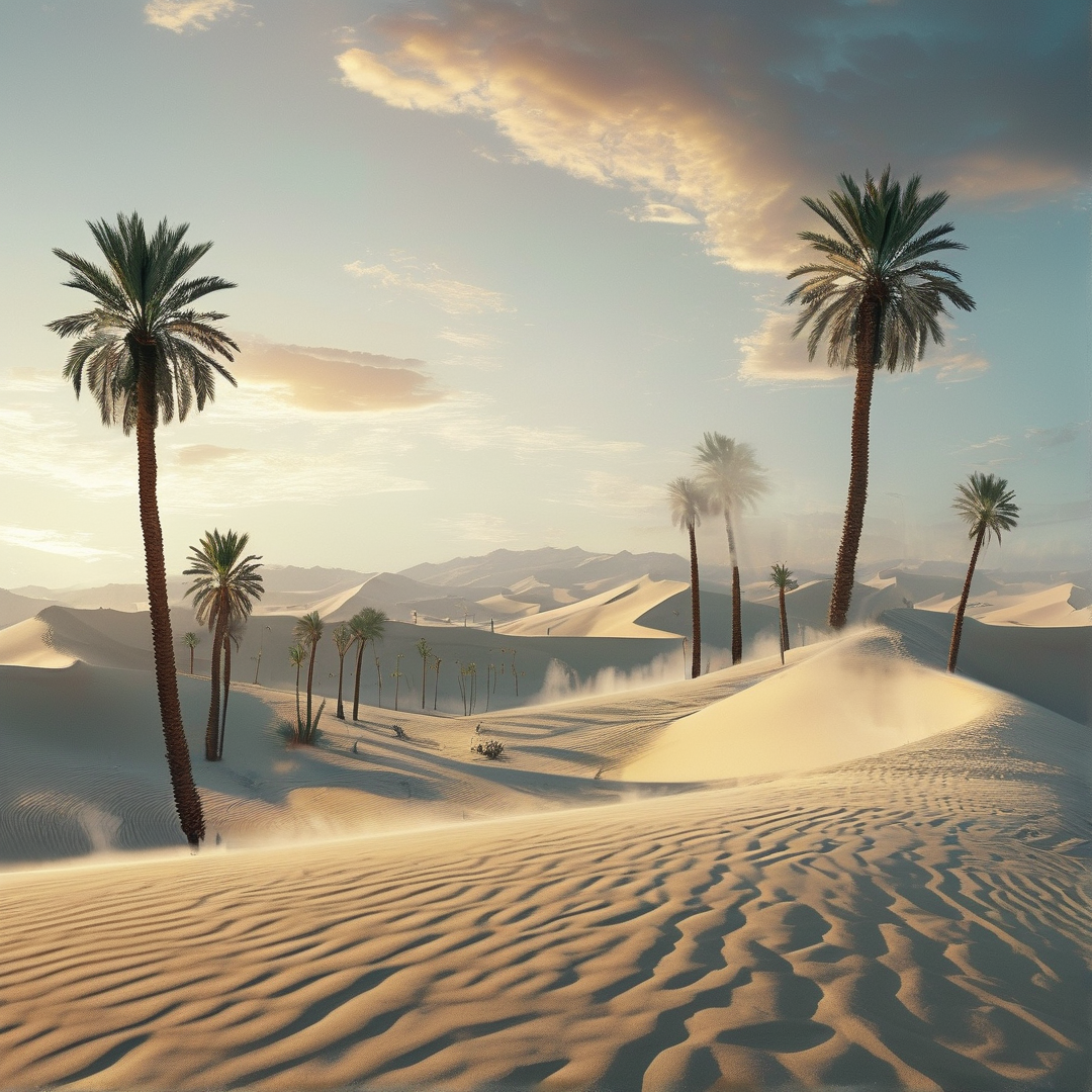 Desert Palm Landscape