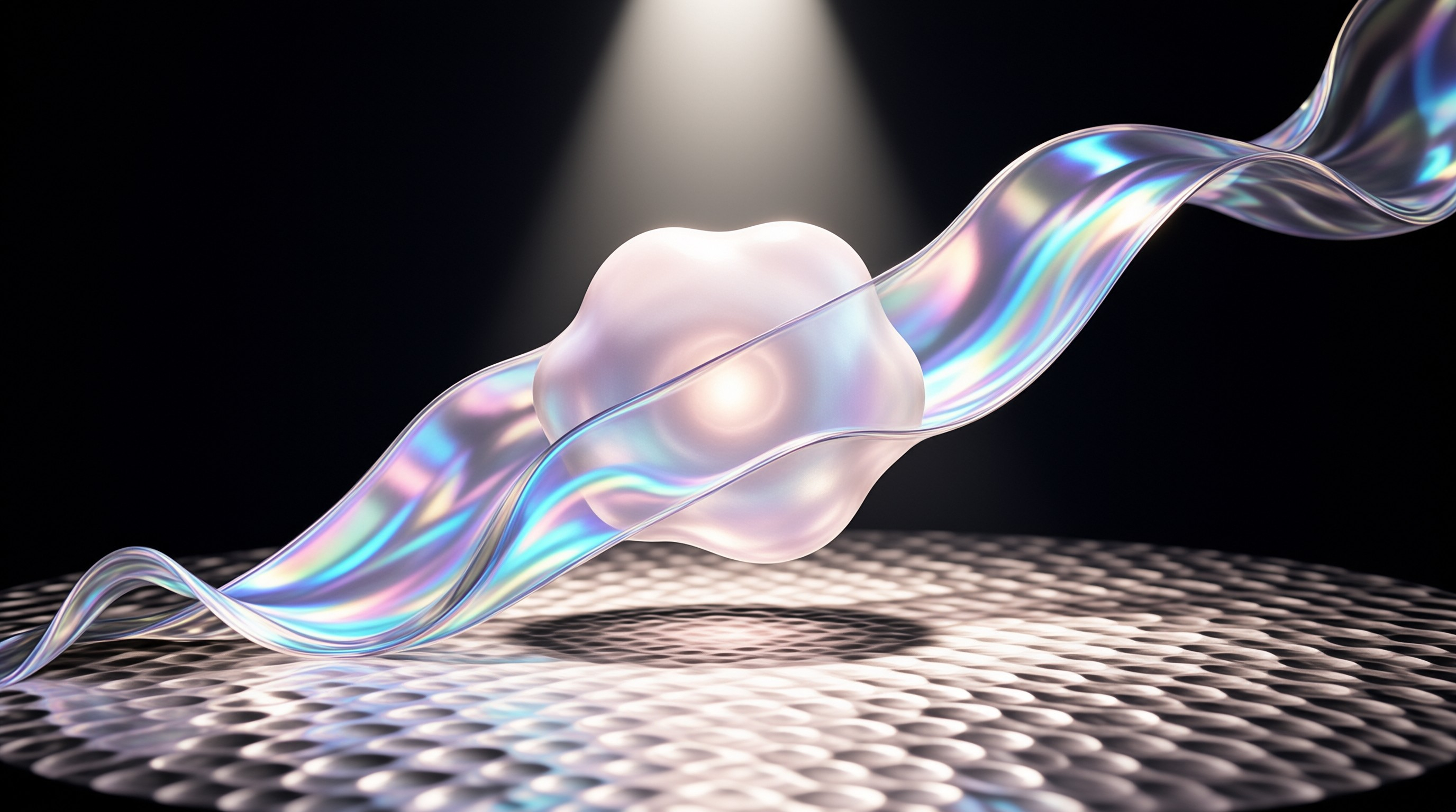 Abstract Iridescent Flow