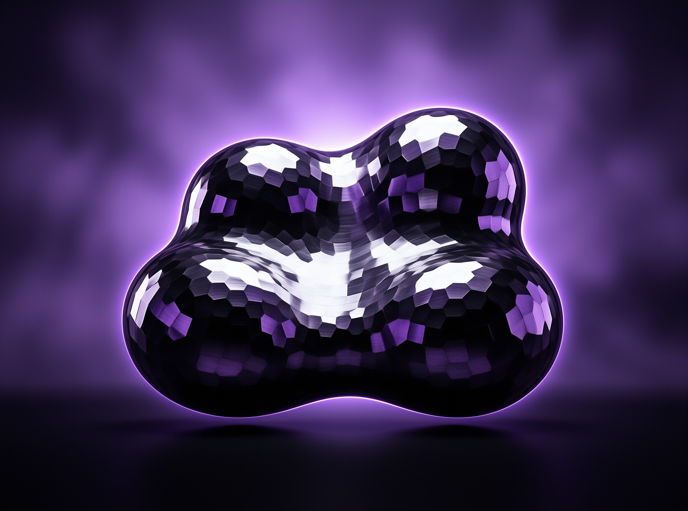 Glossy Hexagonal Object