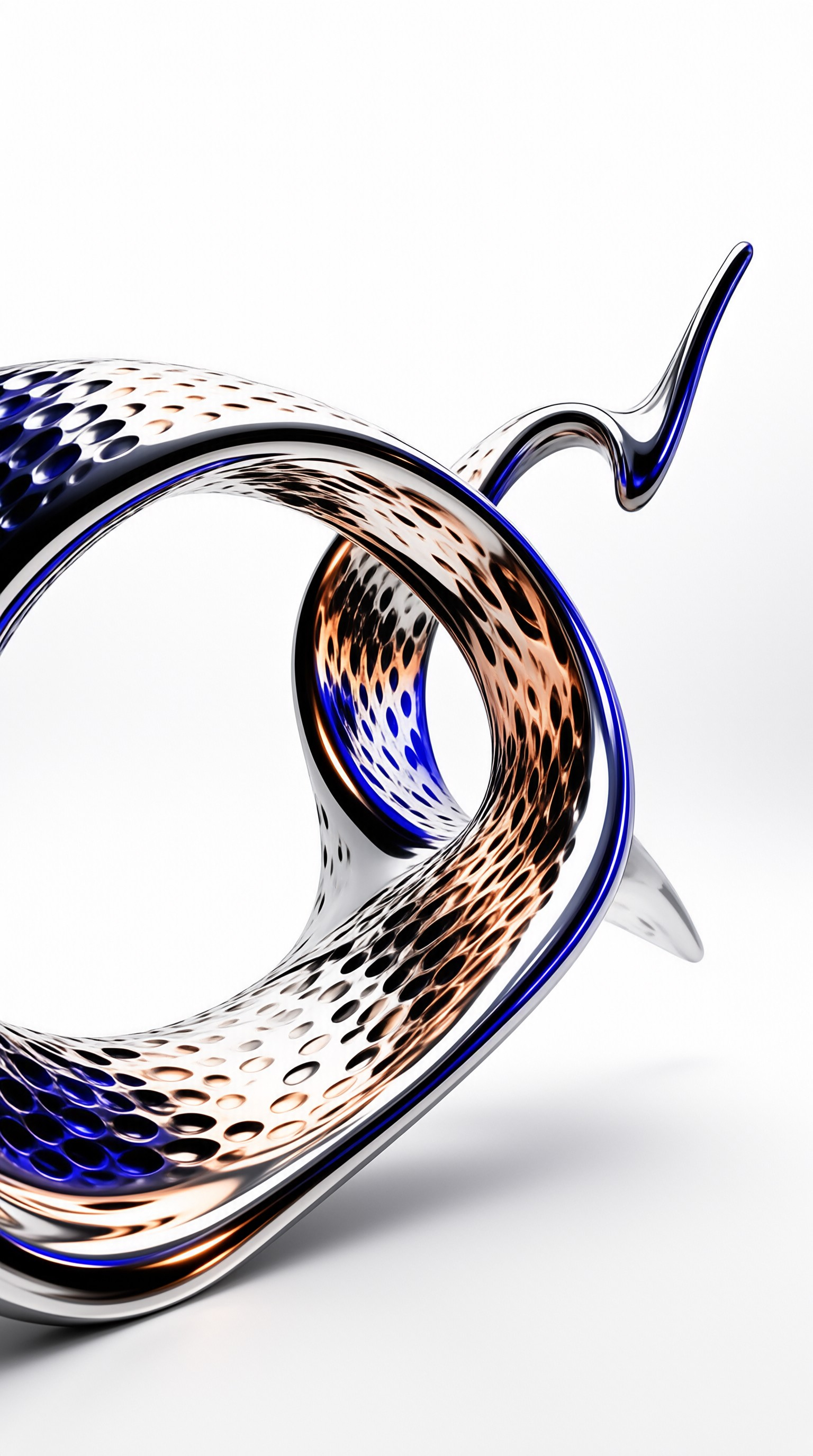 Abstract Metallic Sculpture