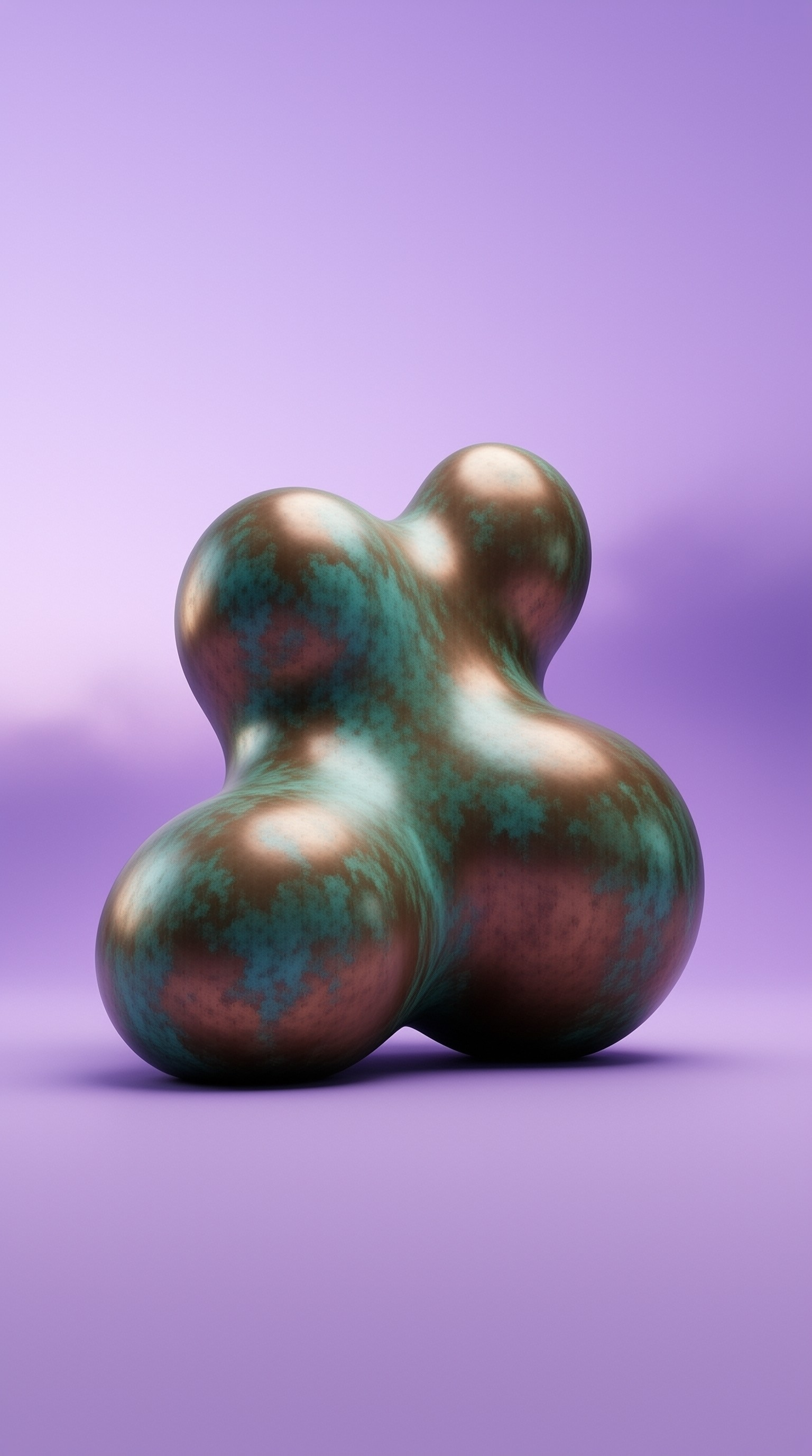 Abstract Metallic Sculpture