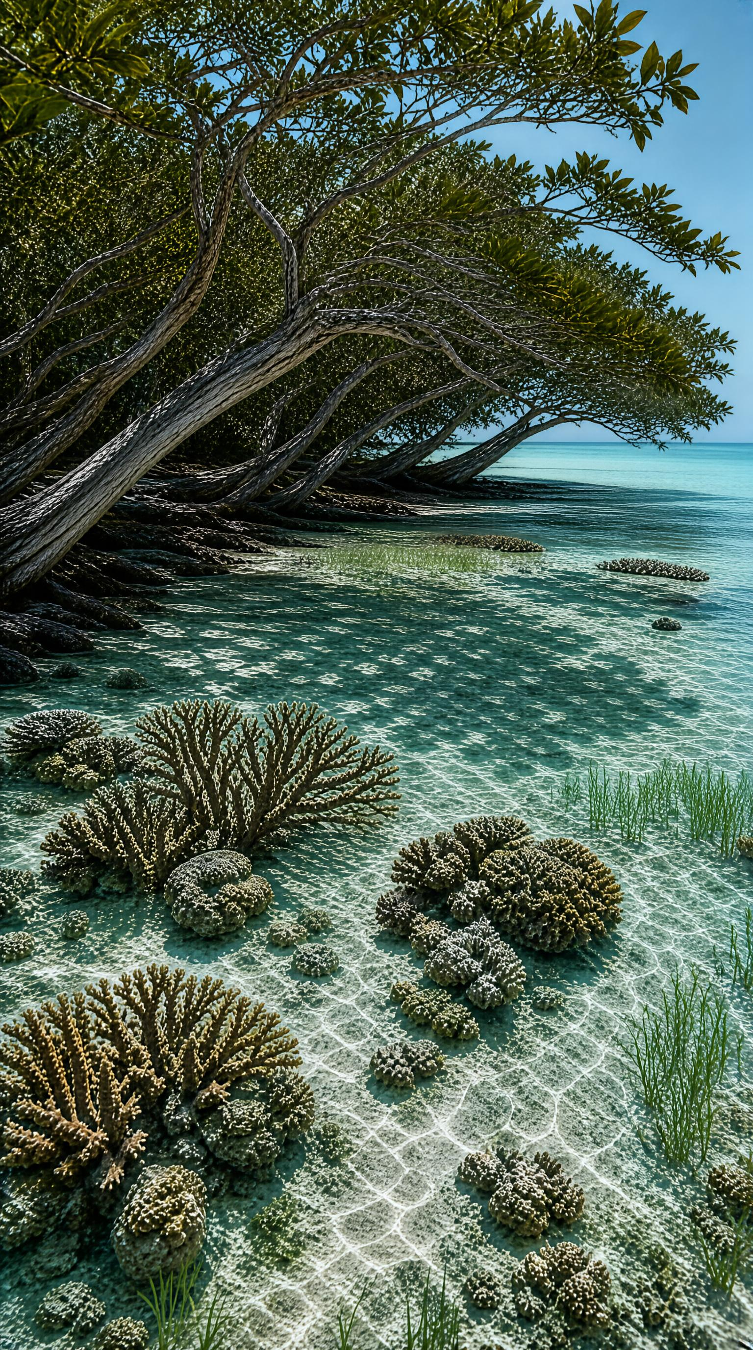Tropical Coastal Mangrove and Coral