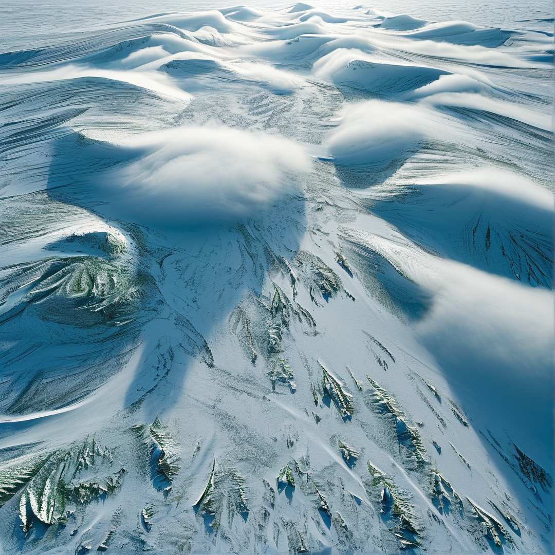 Snowy Dune Landscape