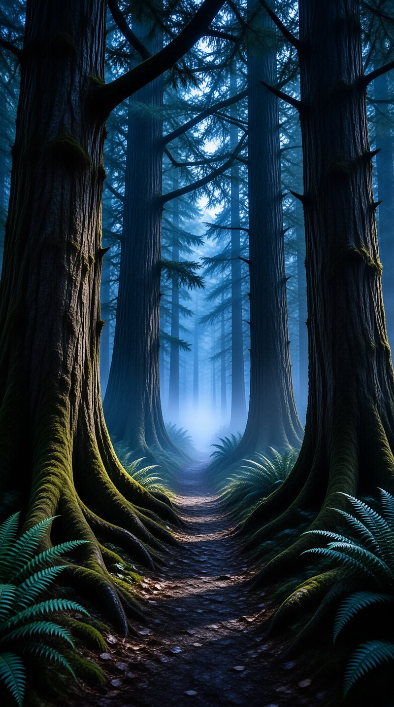 Mystical Forest Path