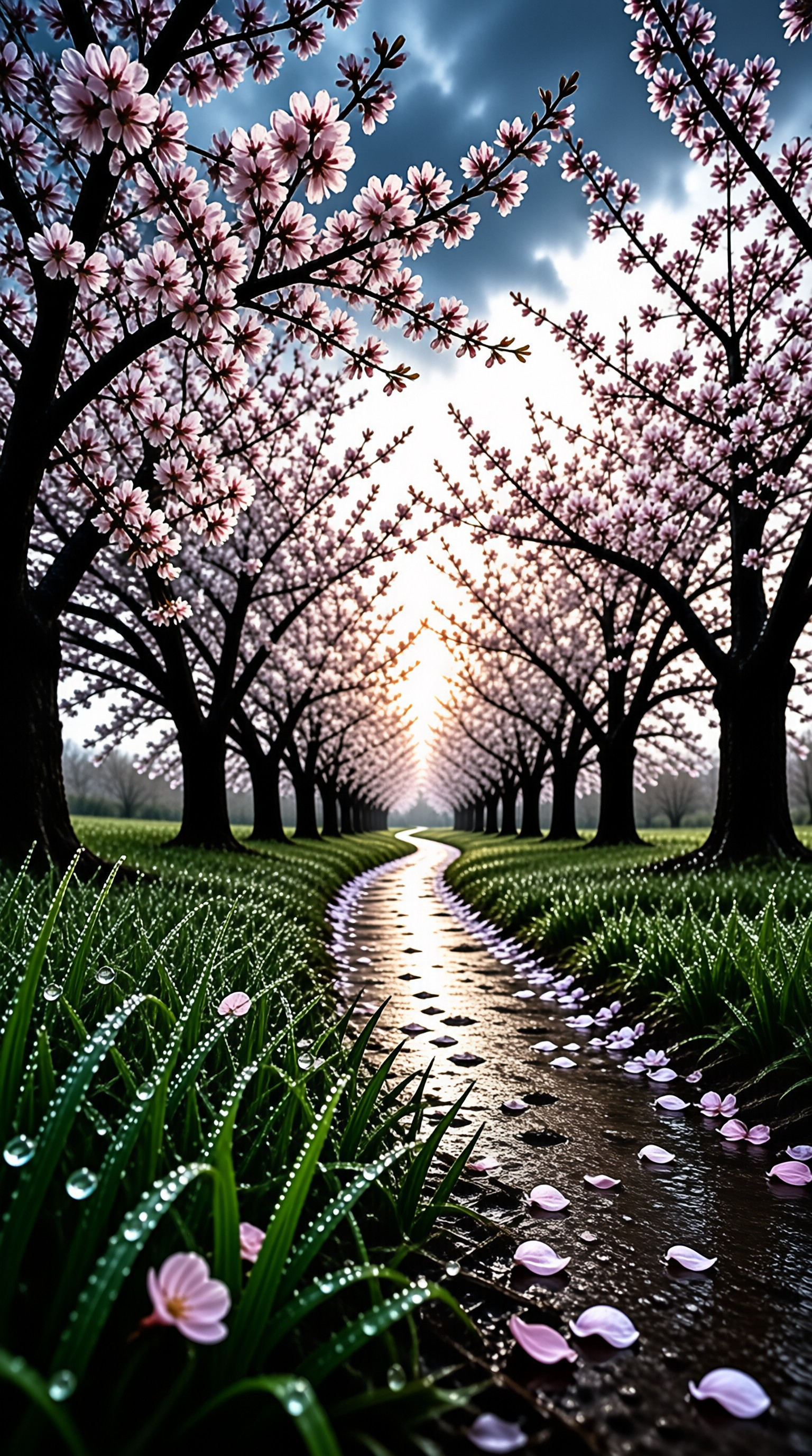 Cherry Blossom Pathway