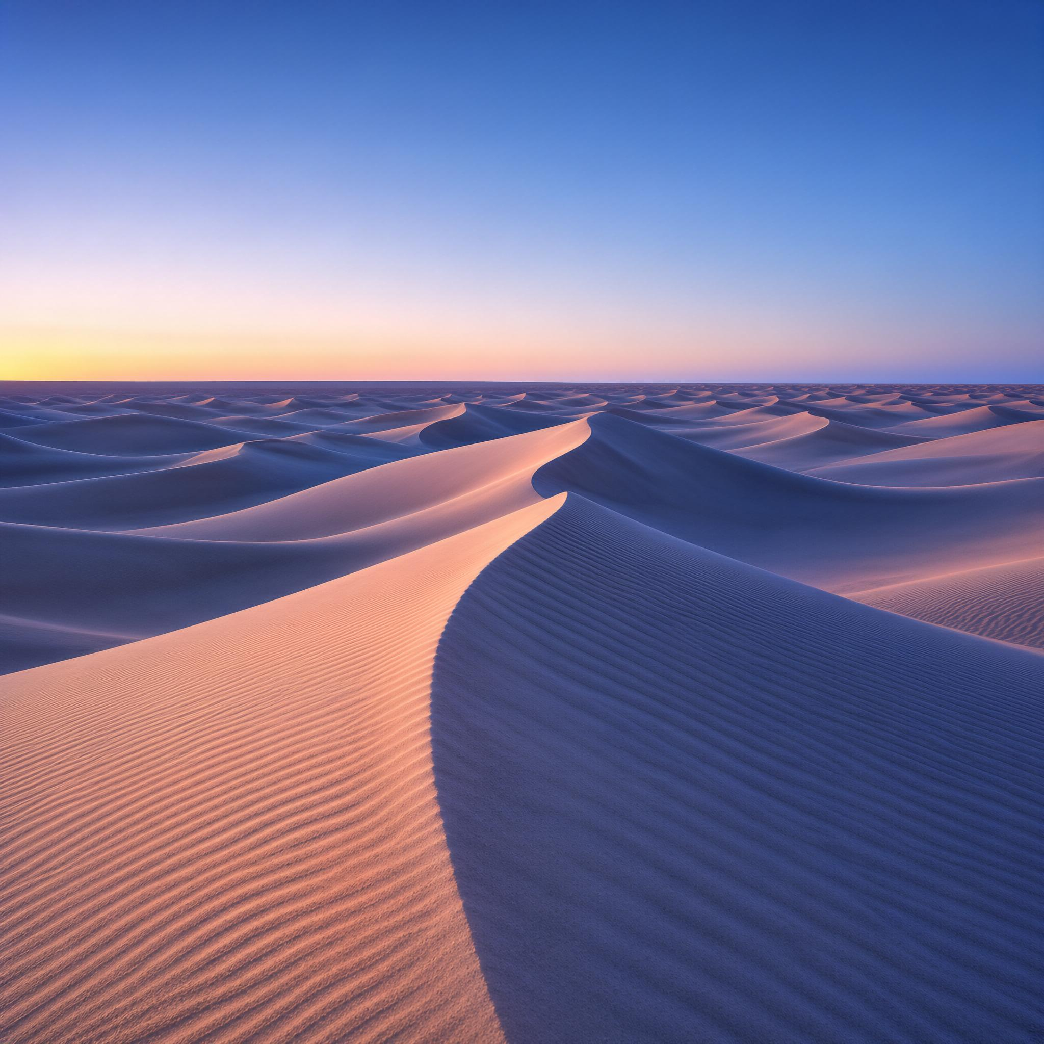 Desert Dunes at Sunset