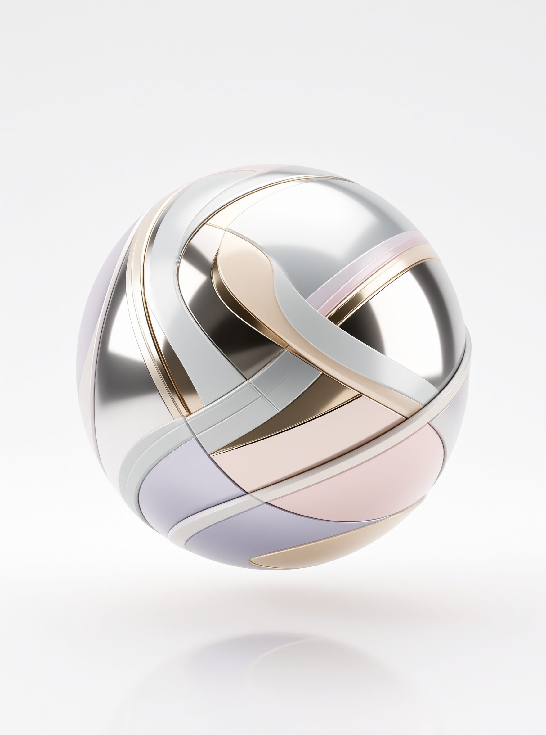 Pastel Interlocking Sphere