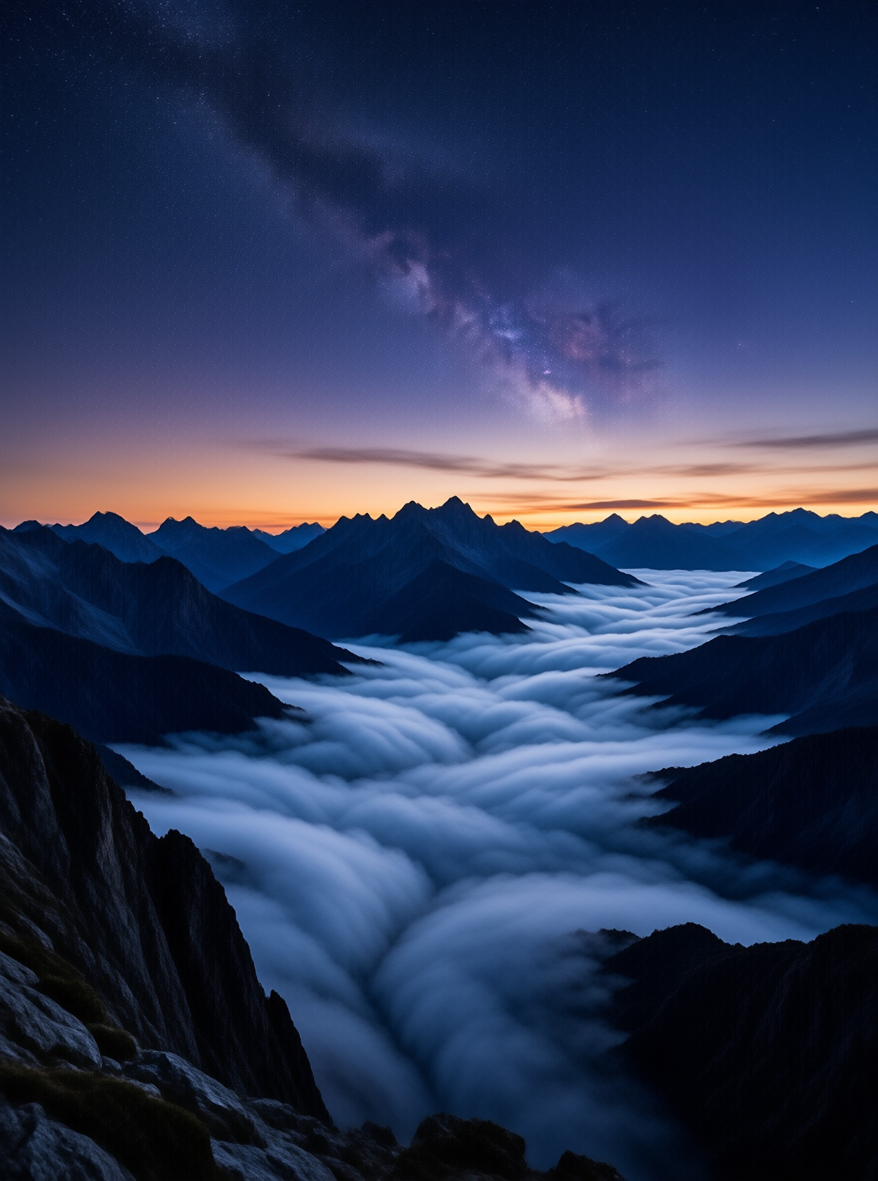 Sea of Clouds and Stars