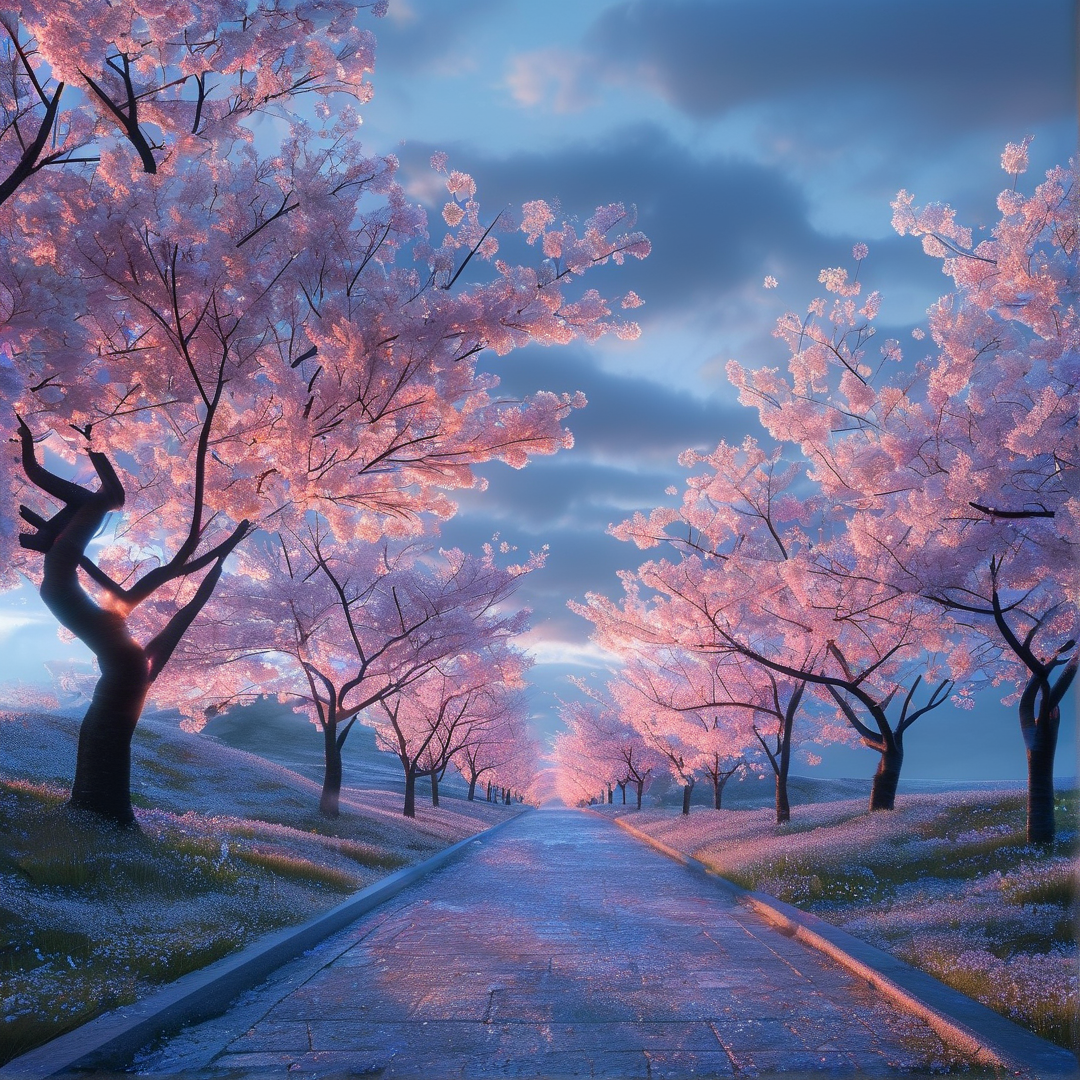 Cherry Blossom Path