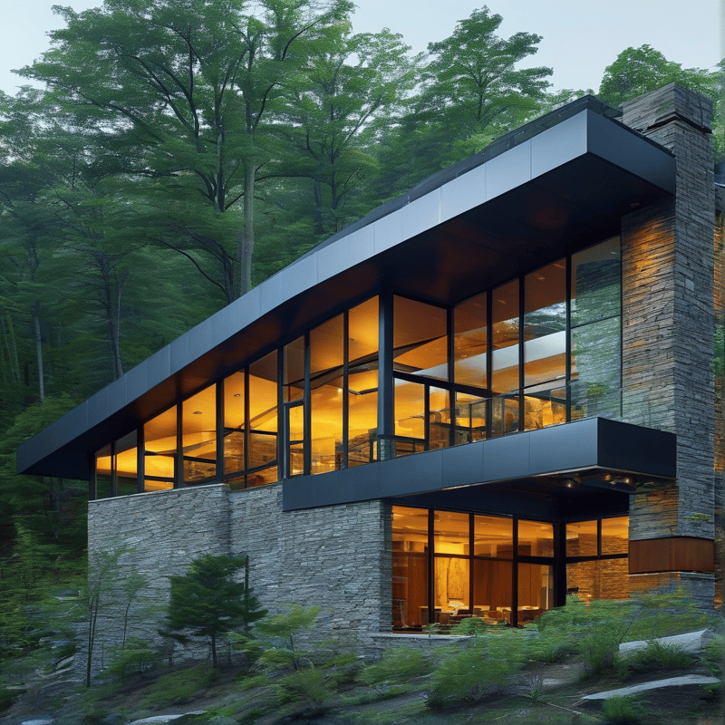 Modern Forest House