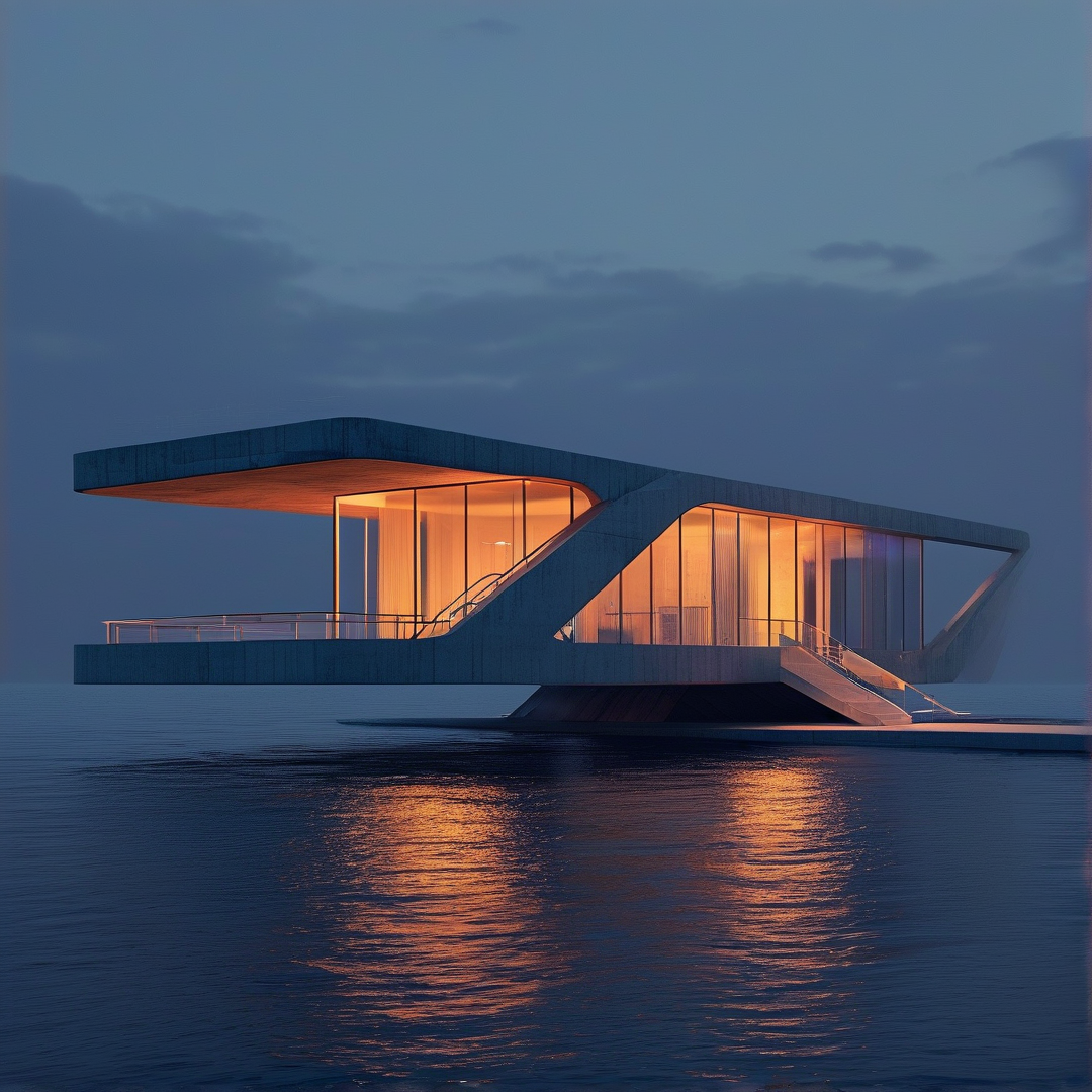 Modern Waterfront Architecture