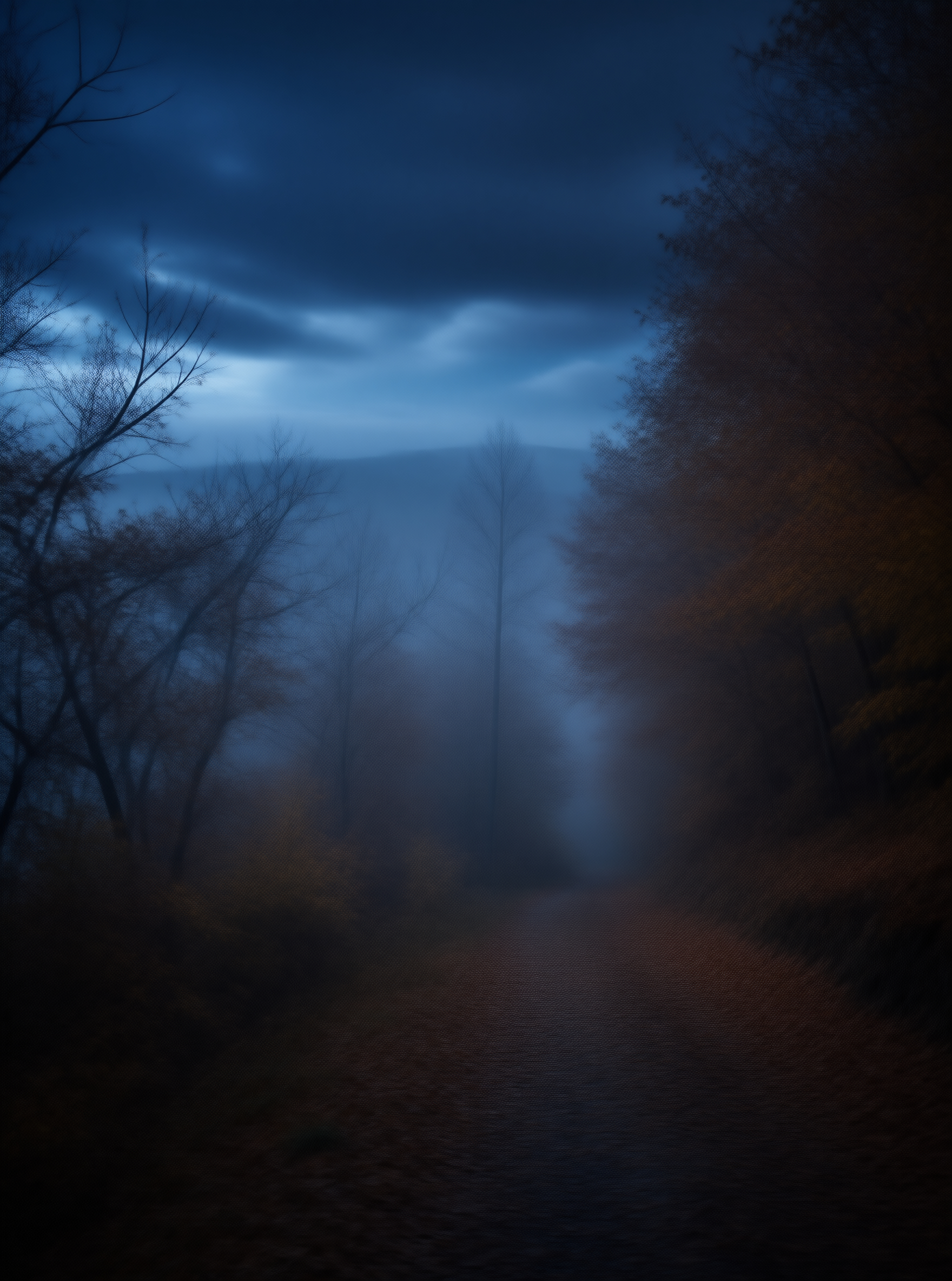 Misty Forest Path