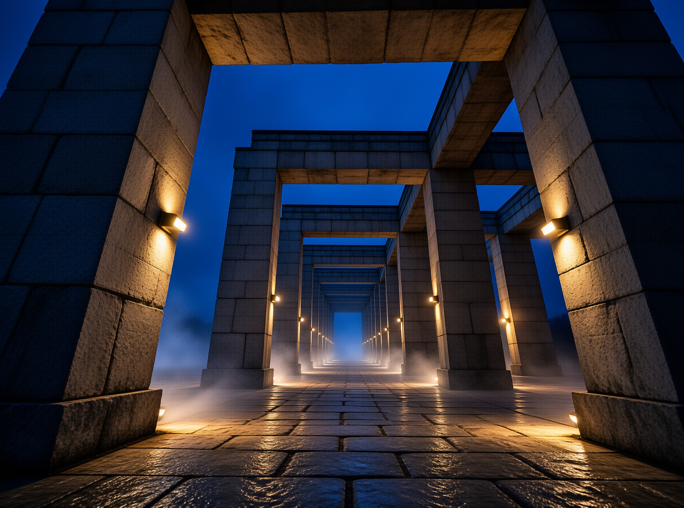 Stone Pillar Corridor