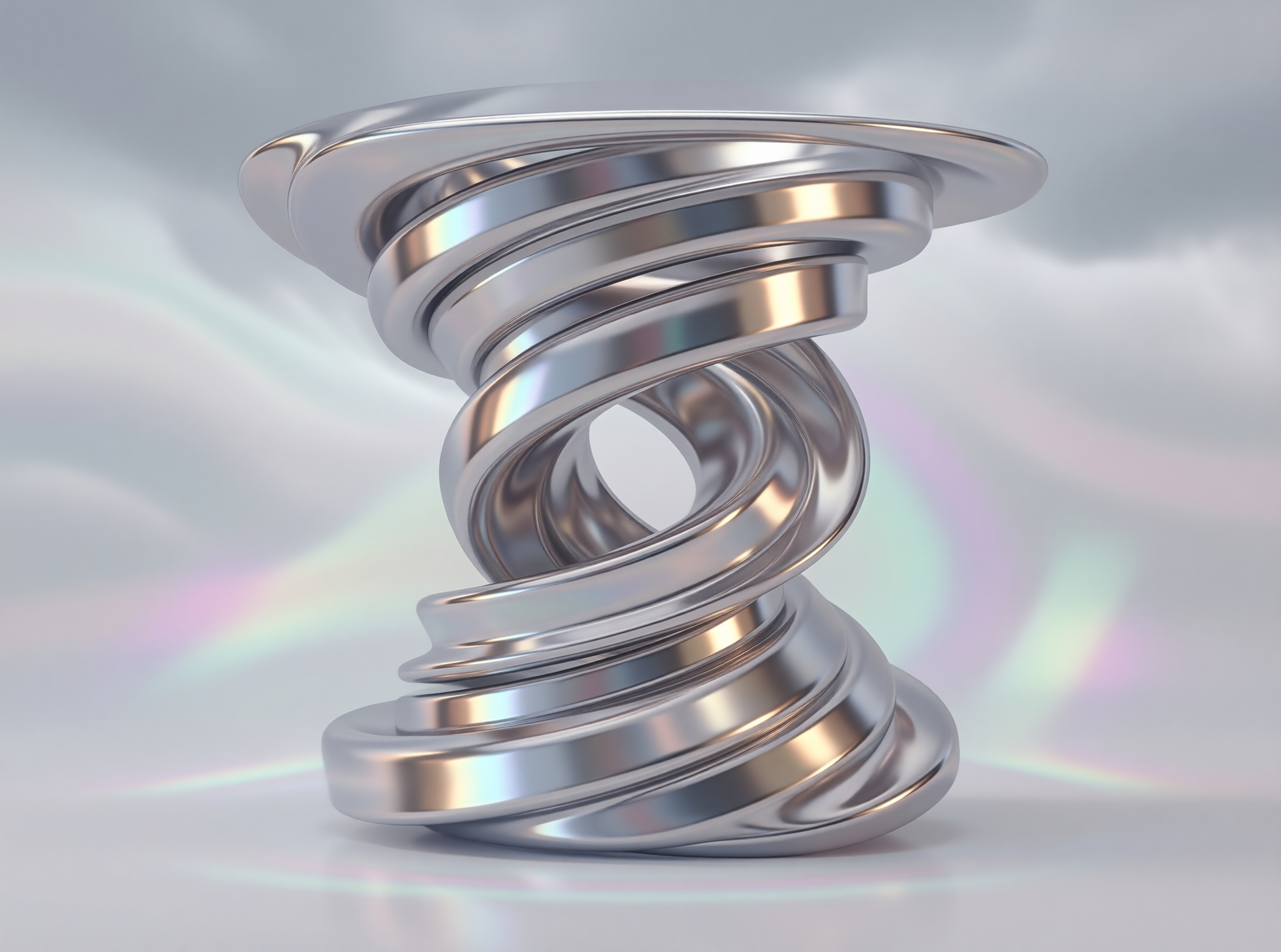 Shiny Metallic Helix
