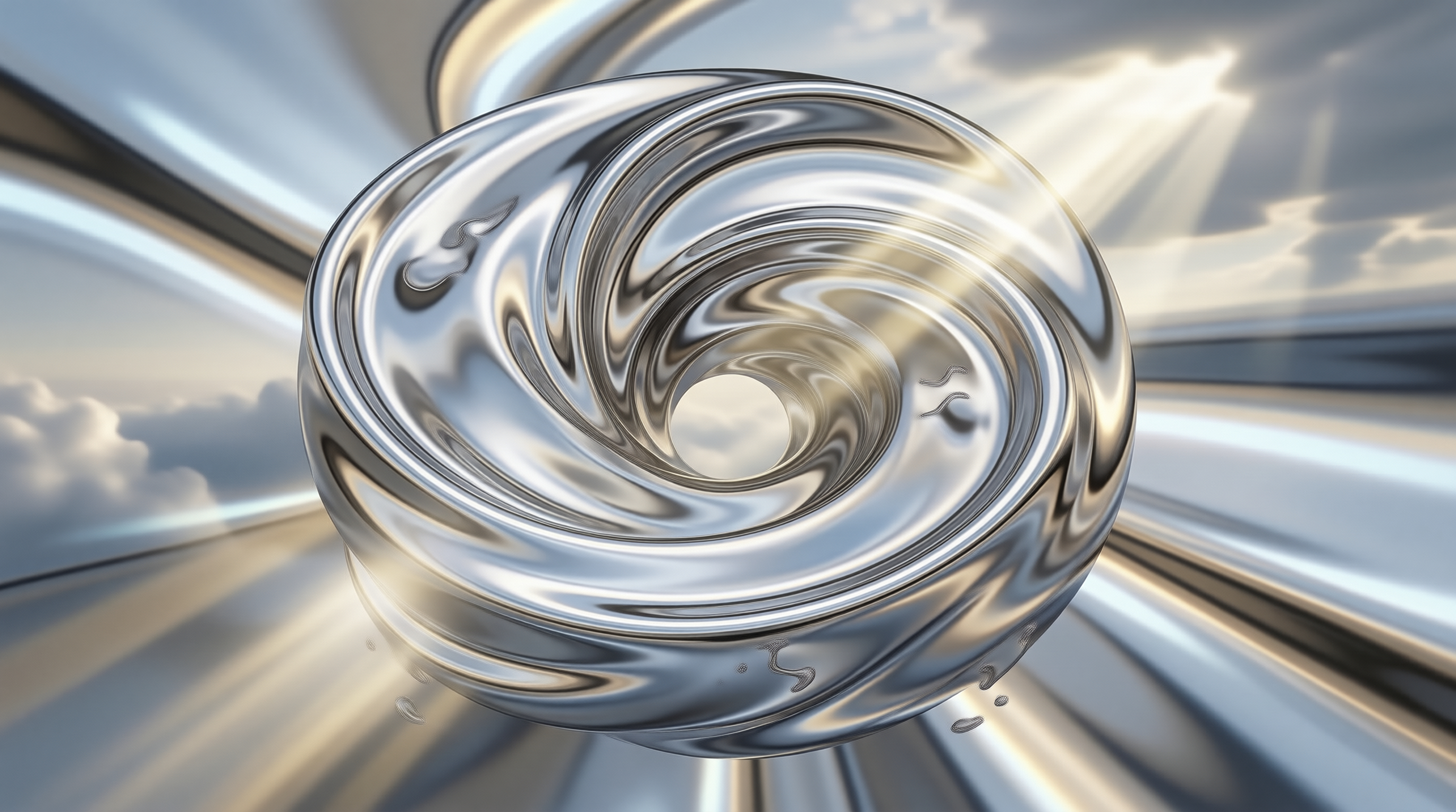 Liquid Metal Spiral