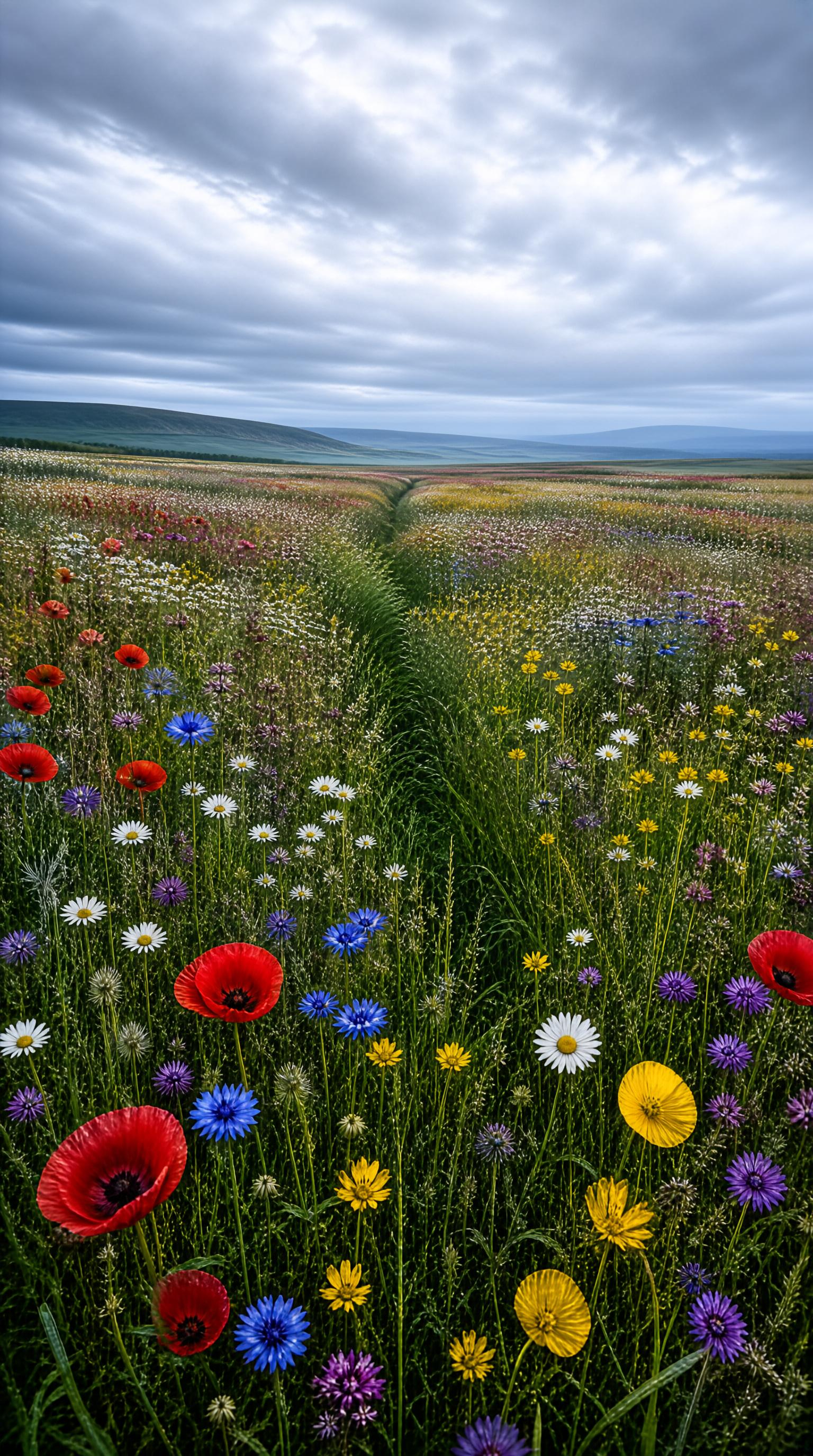 Colorful Wildflower Meadow
