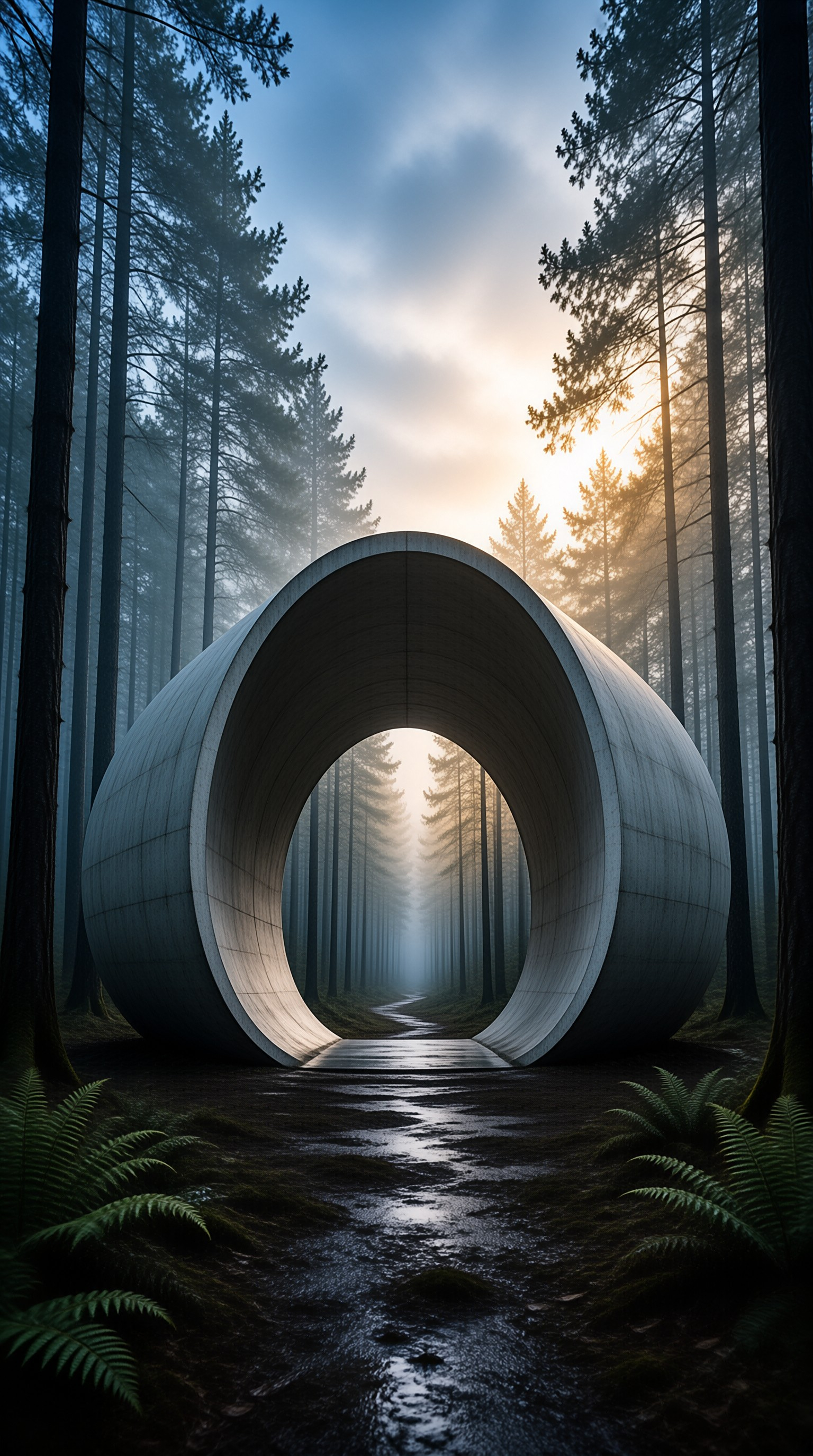 Surreal Forest Arch