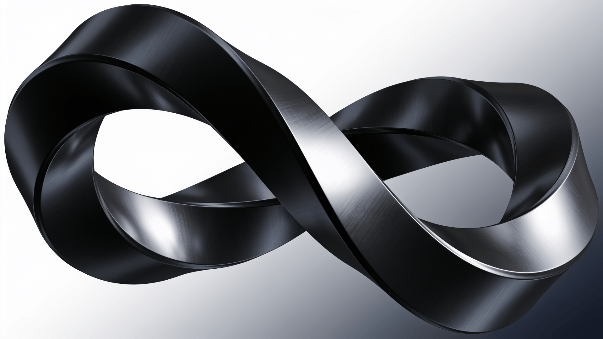 Dark, Bold Mobius Strip