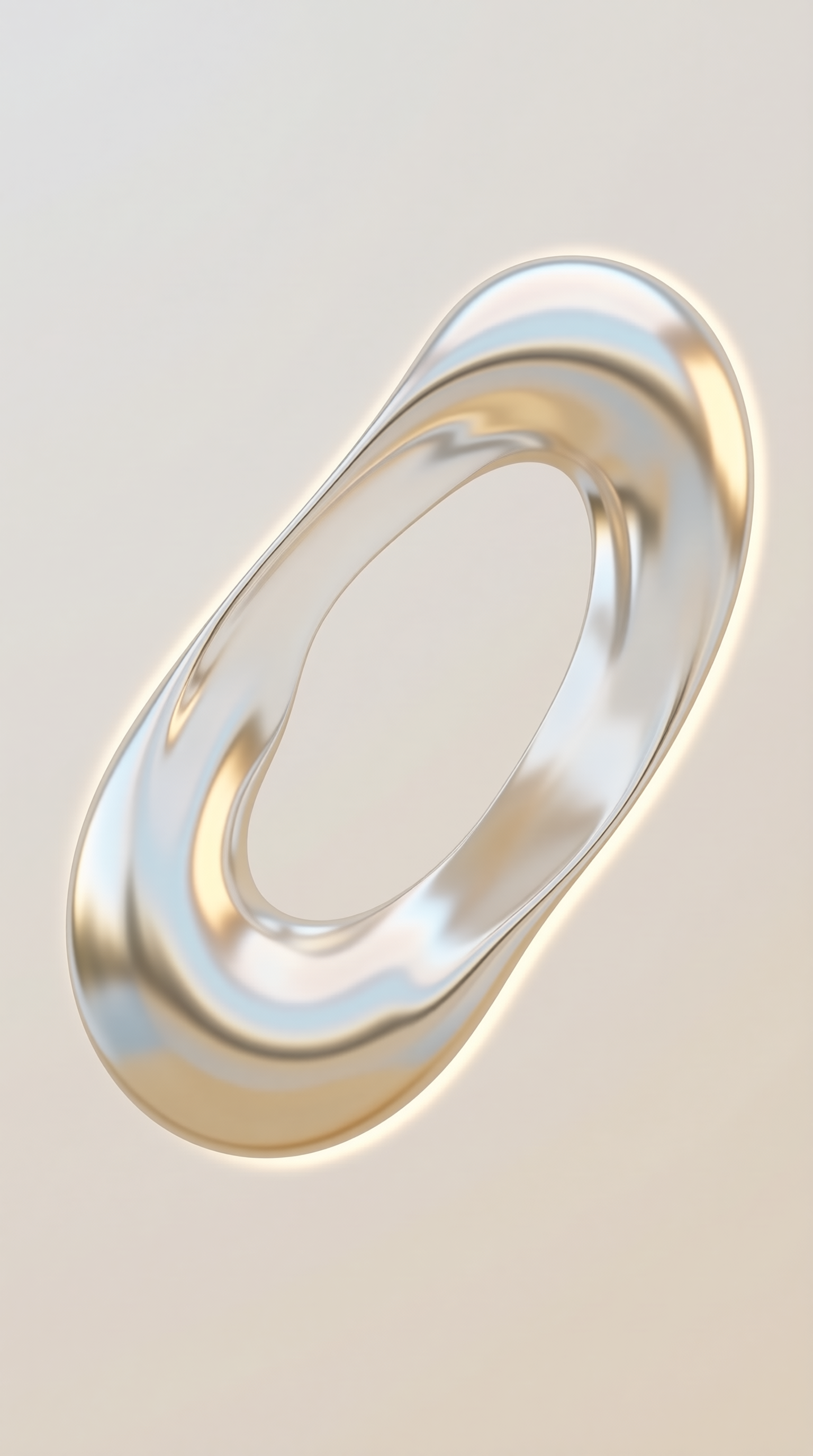 Shiny Metallic Ring