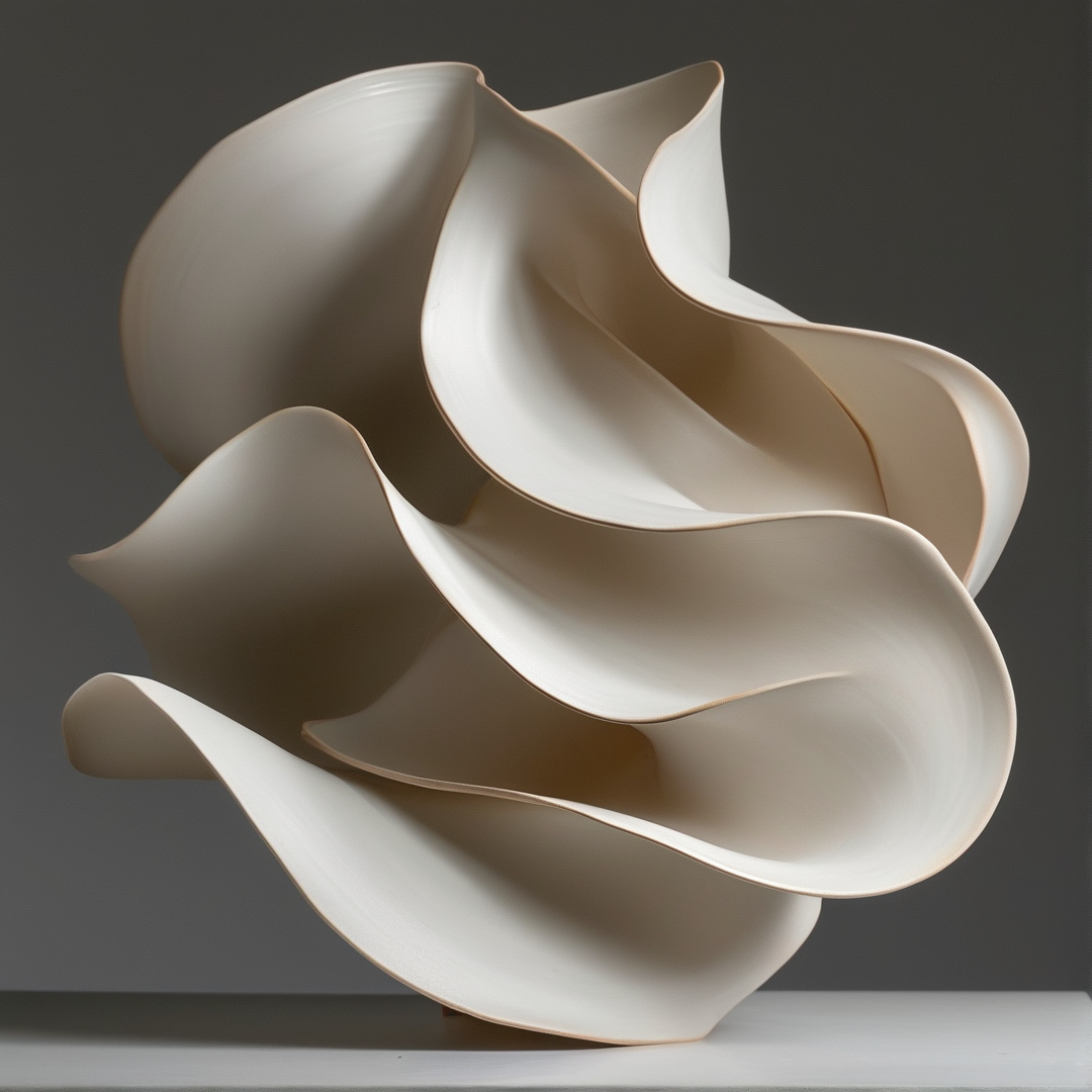Abstract Flowing Sculpture