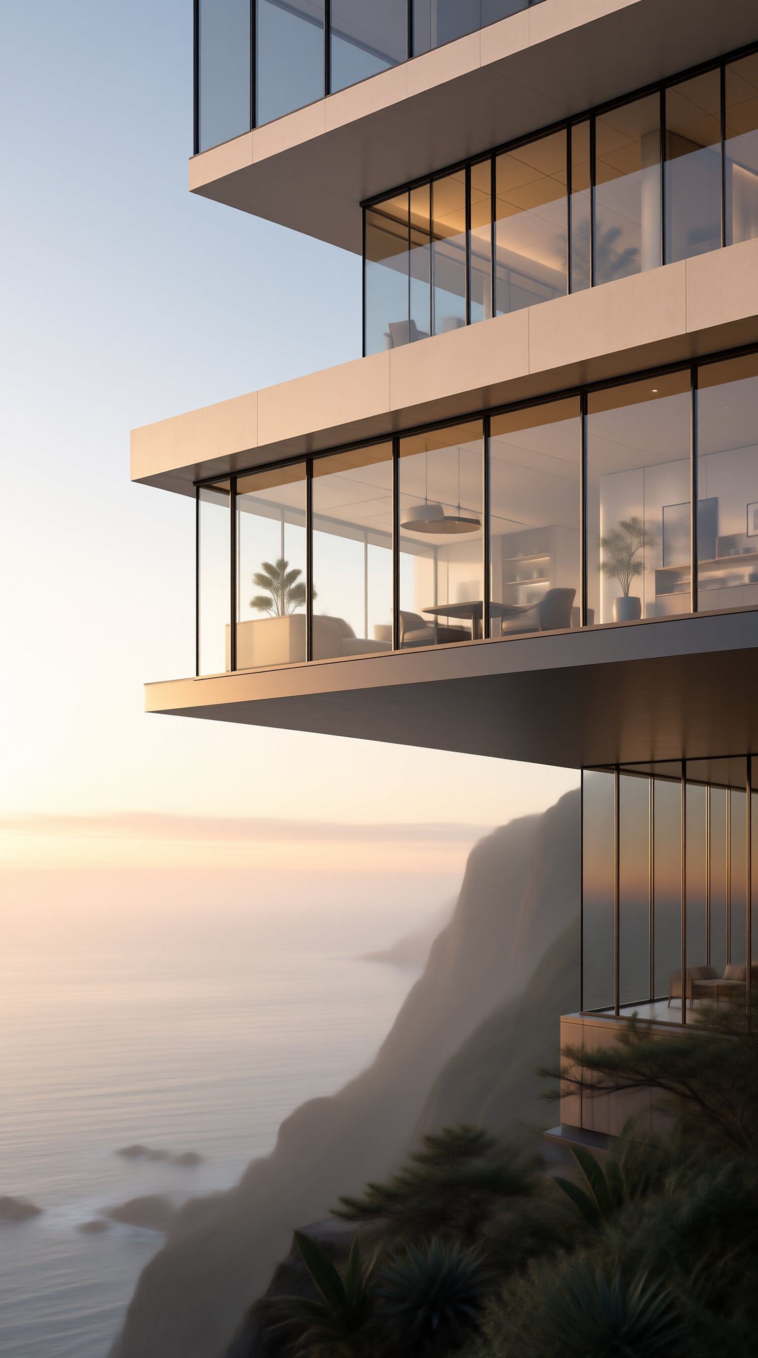 Modern Cliffside Residence