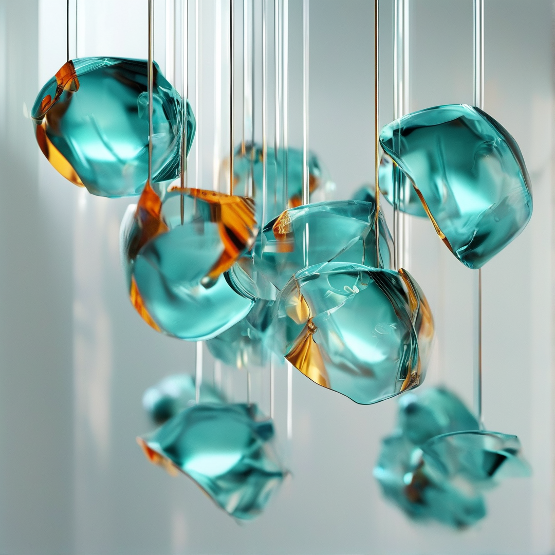 Hanging Glass Art
