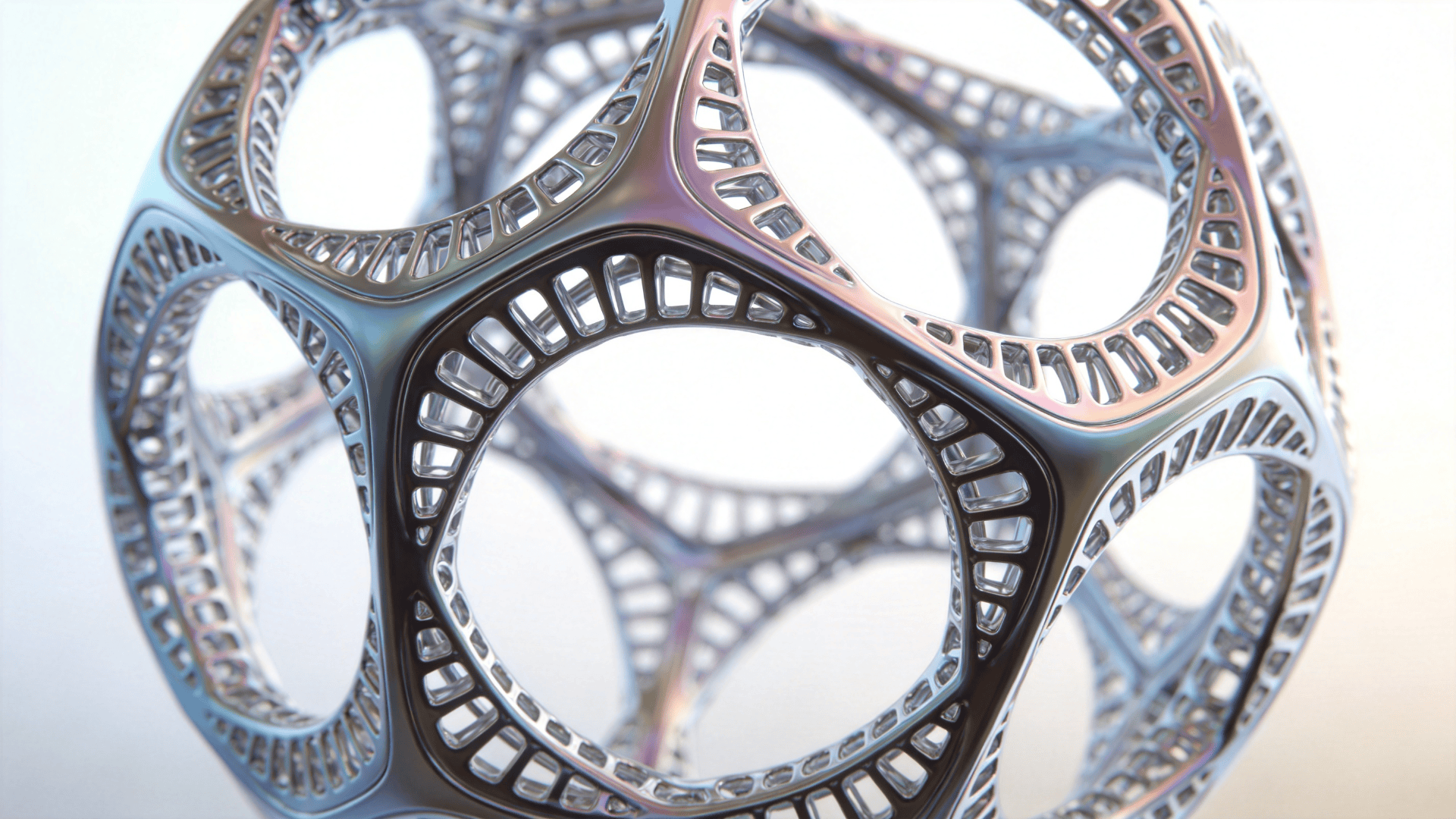 Geometric Sphere — Futuristic Study