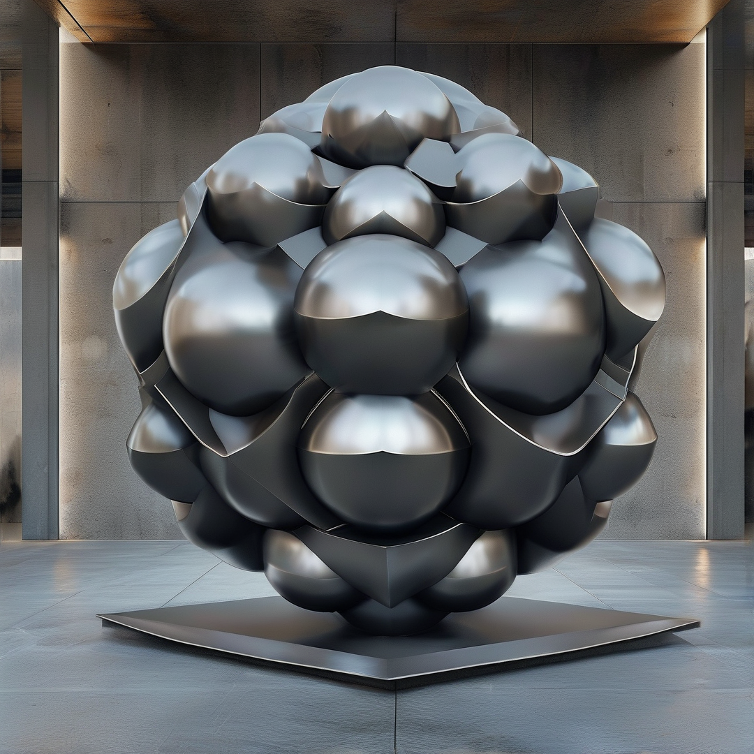 Abstract Metal Sculpture