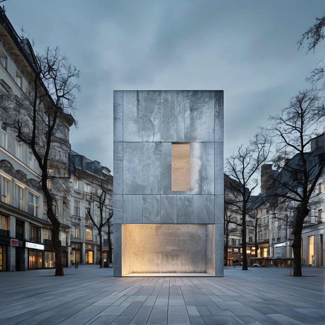 Minimalist Stone Structure