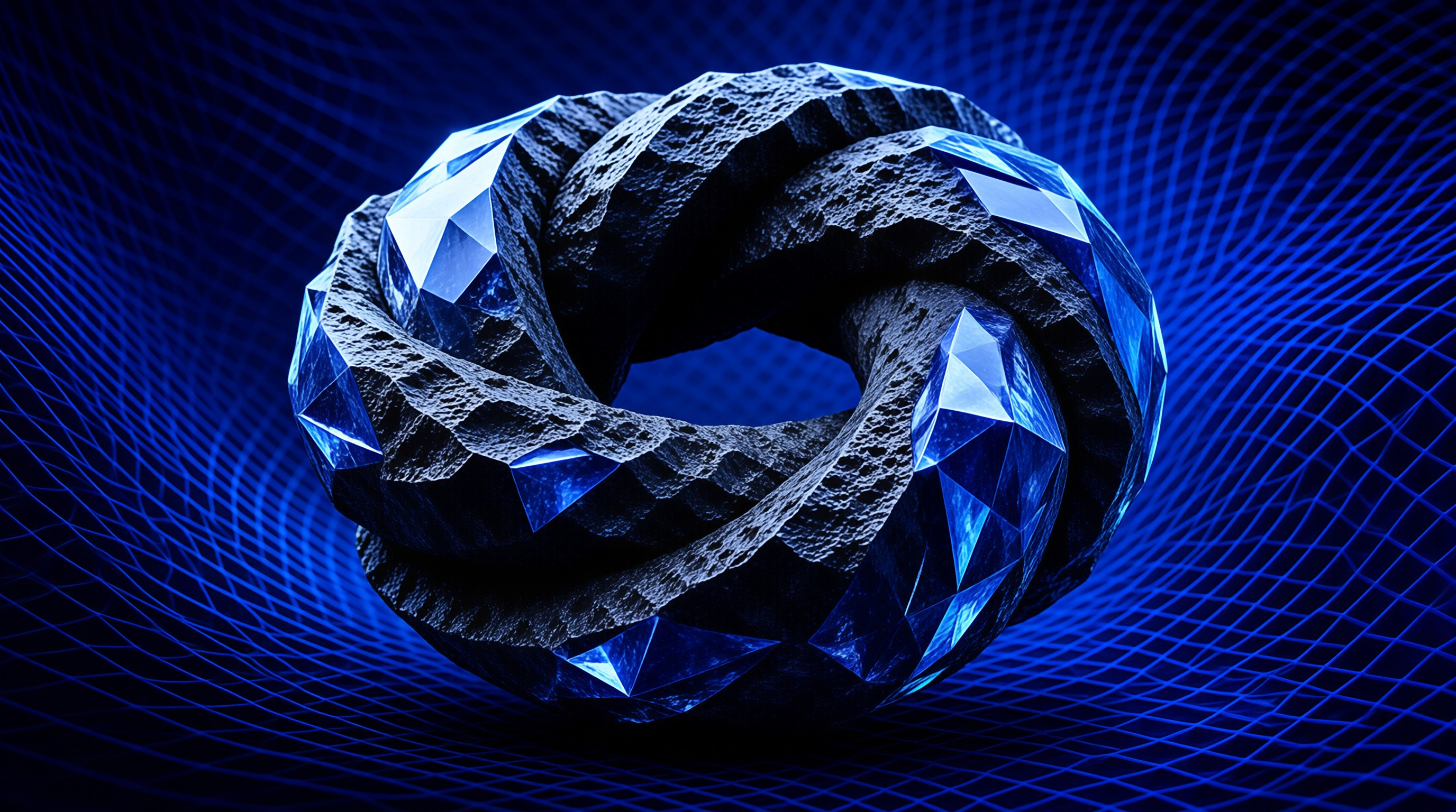 Abstract Crystalline Knot
