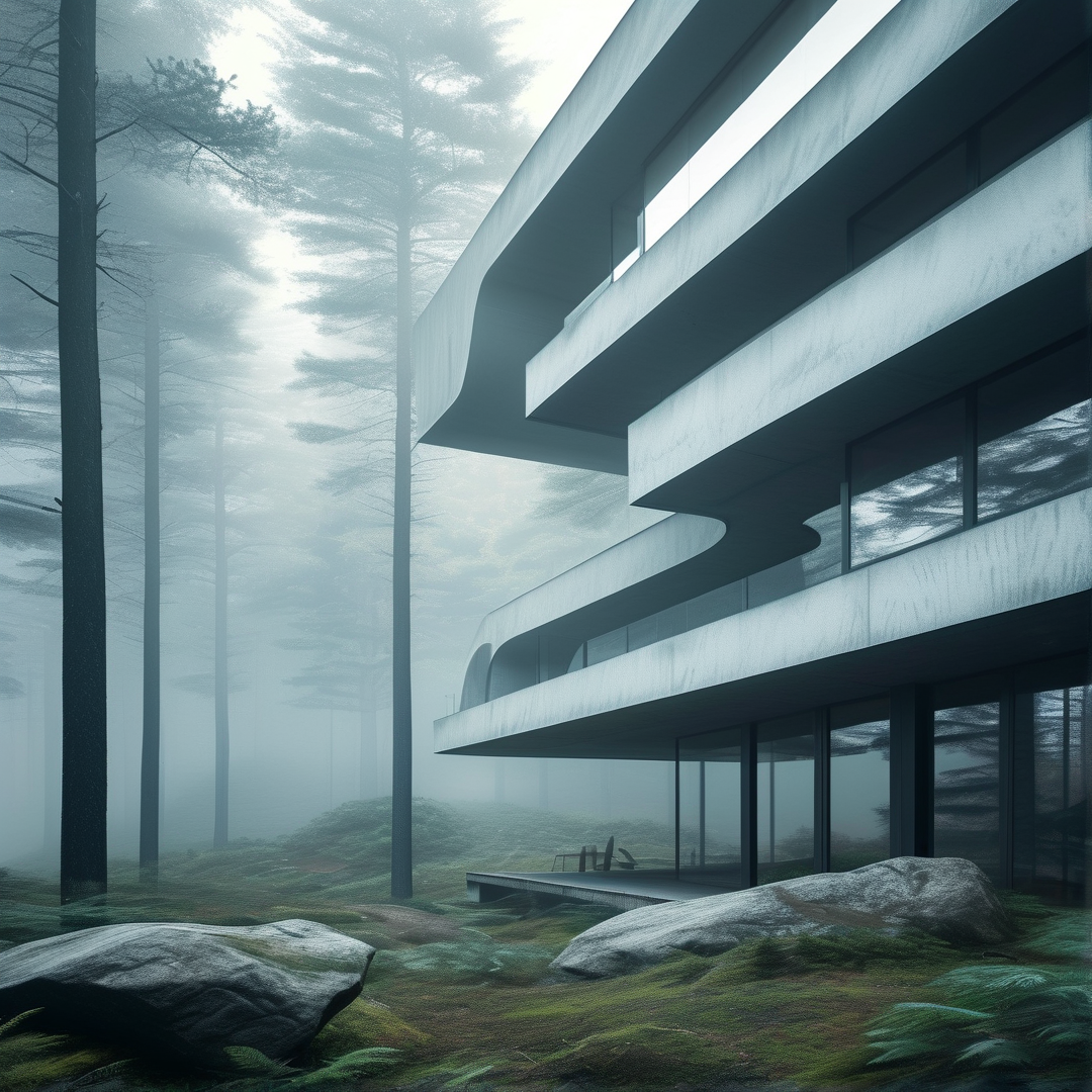 Misty Forest Architecture