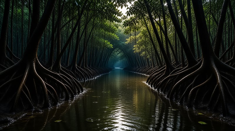 Mangrove Forest Tunnel