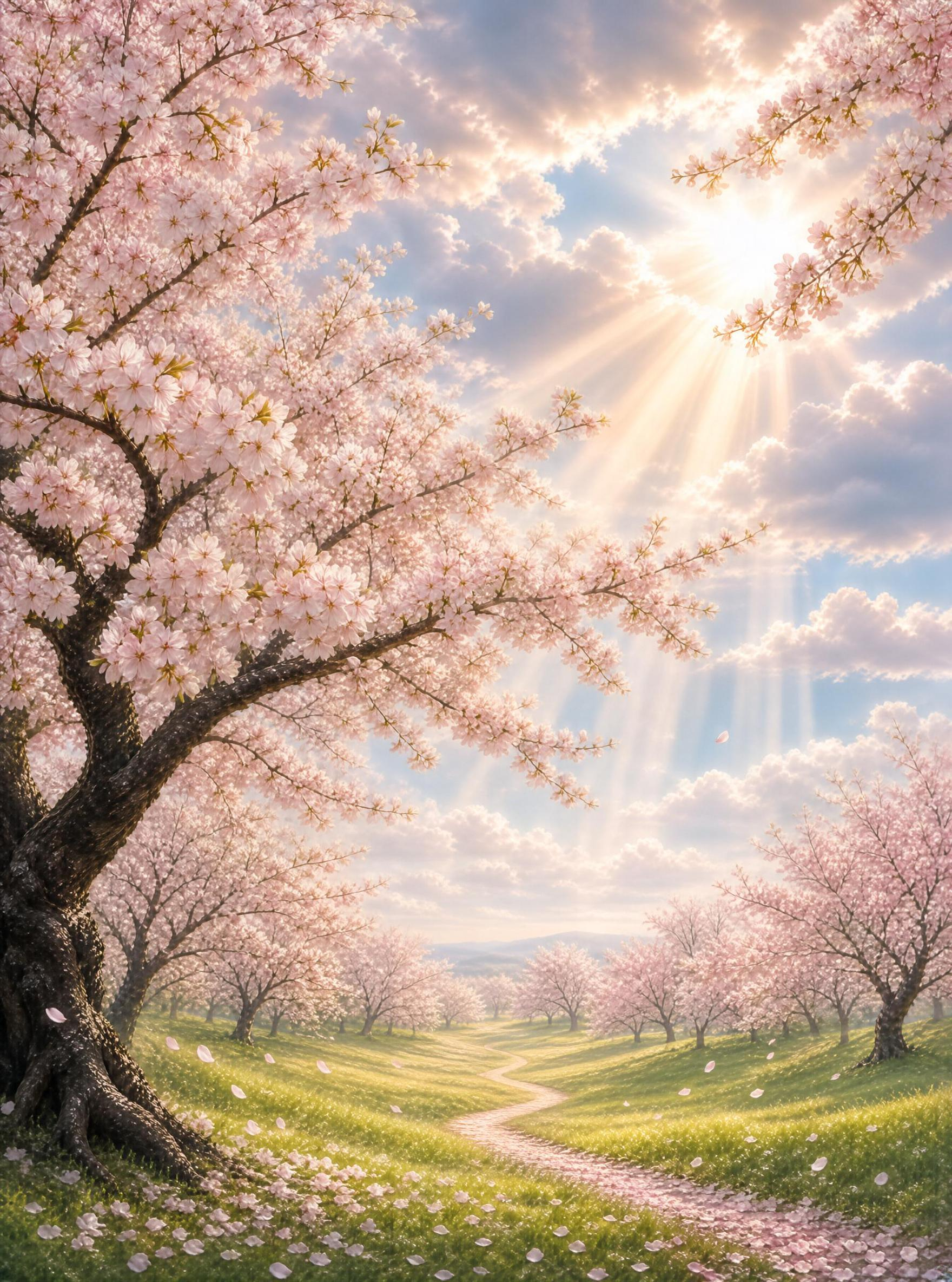 Cherry Blossom Path
