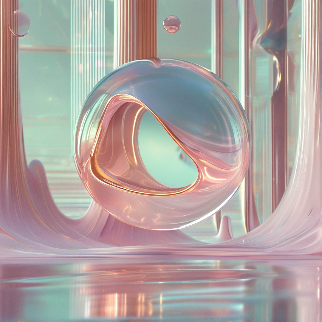 Abstract Liquid Ring