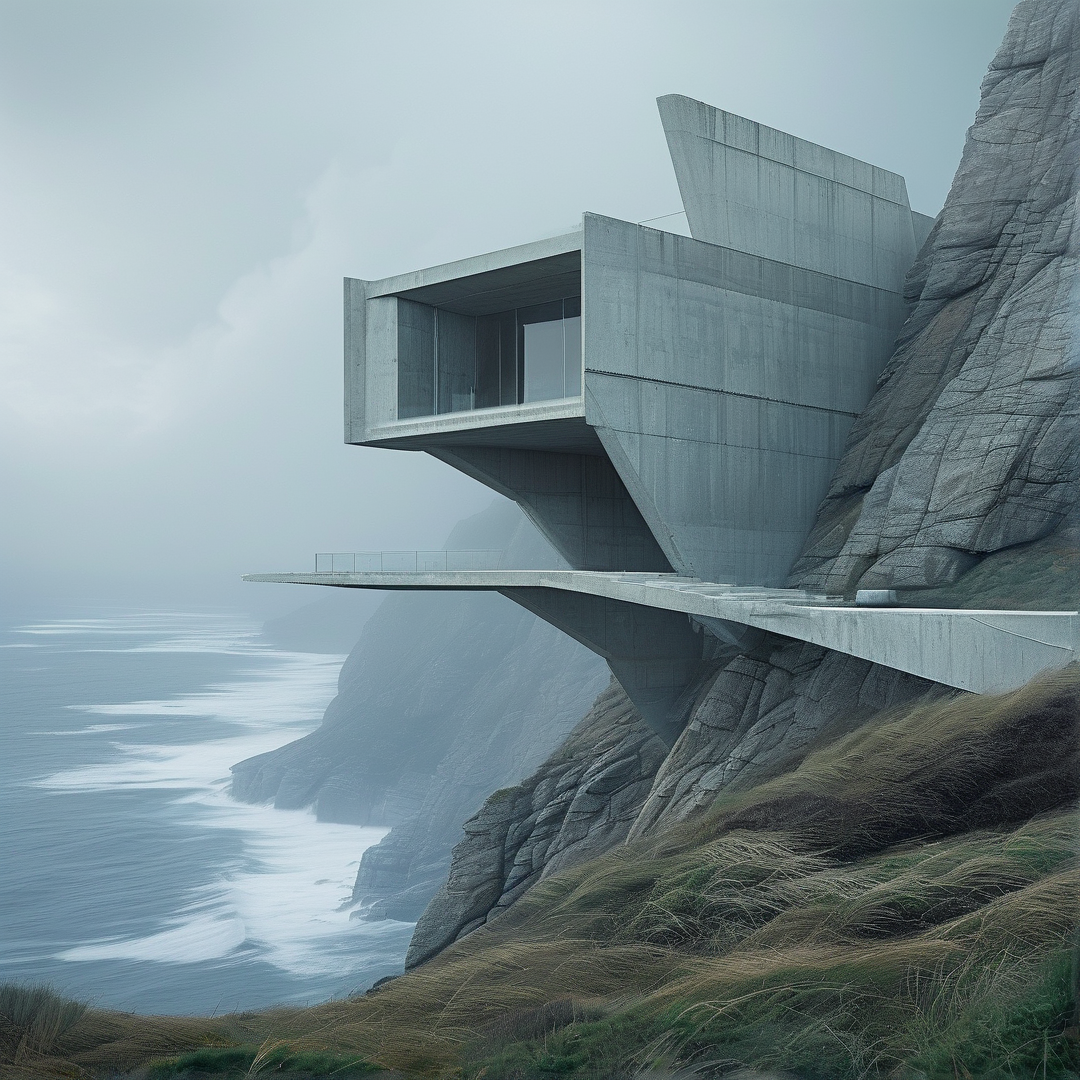 Futuristic Cliff House