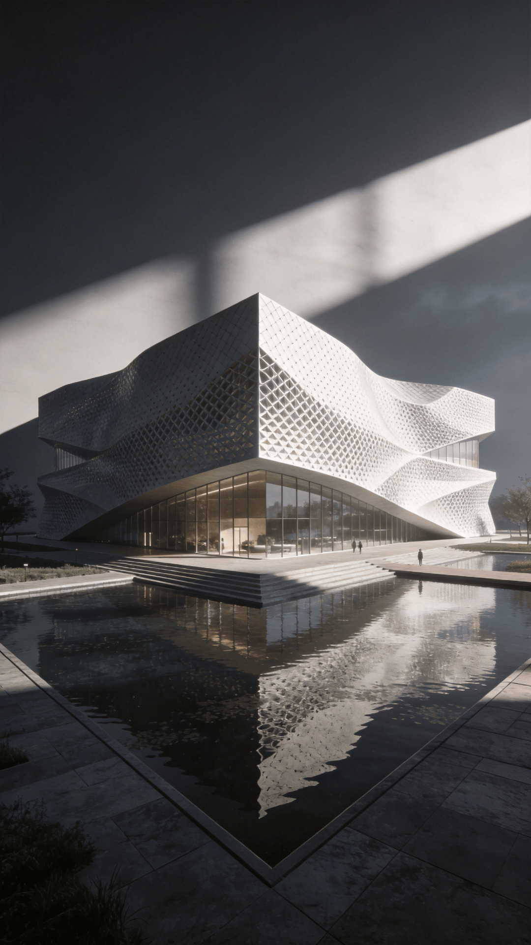 Cultural Center in Reflecting Pool