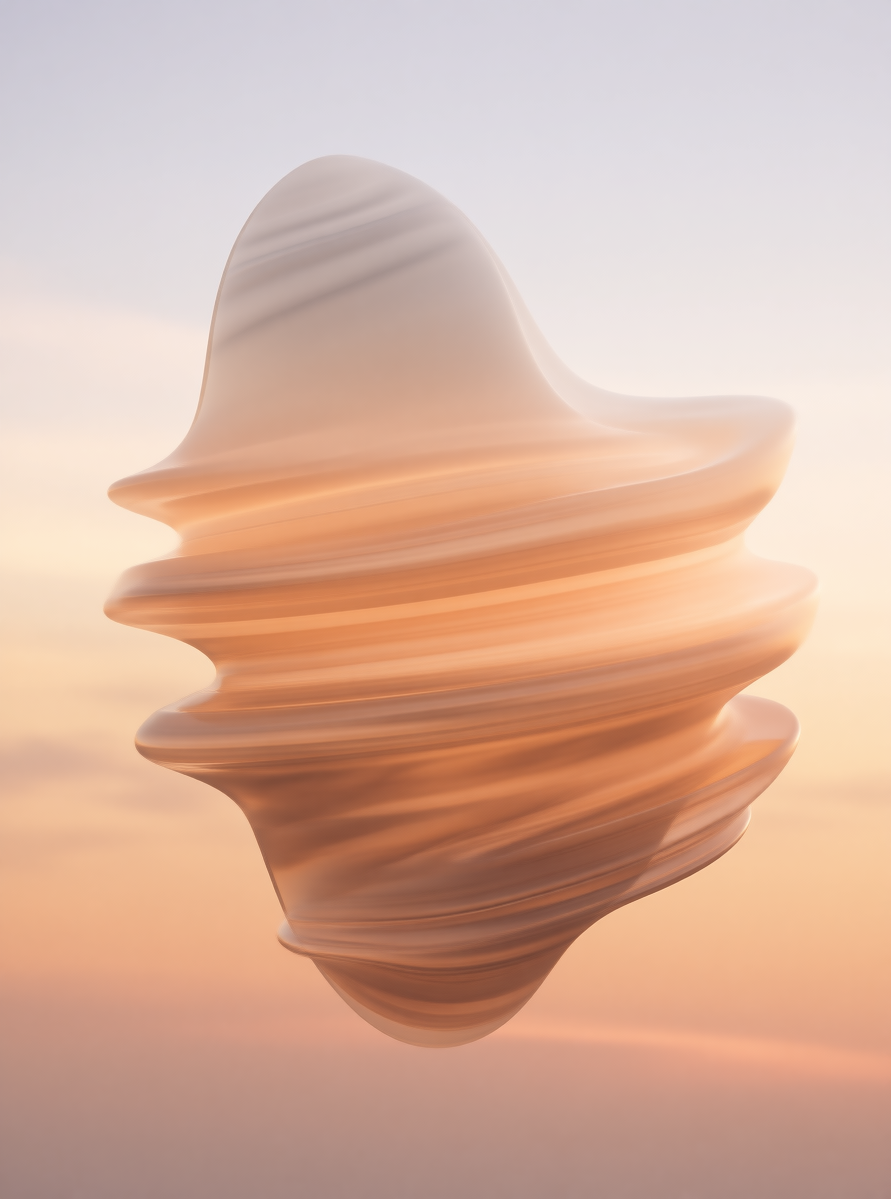 Abstract Floating Sculpture