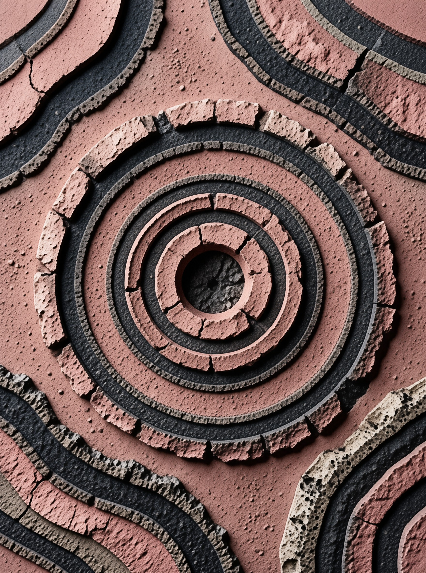 Concentric Rock Layers
