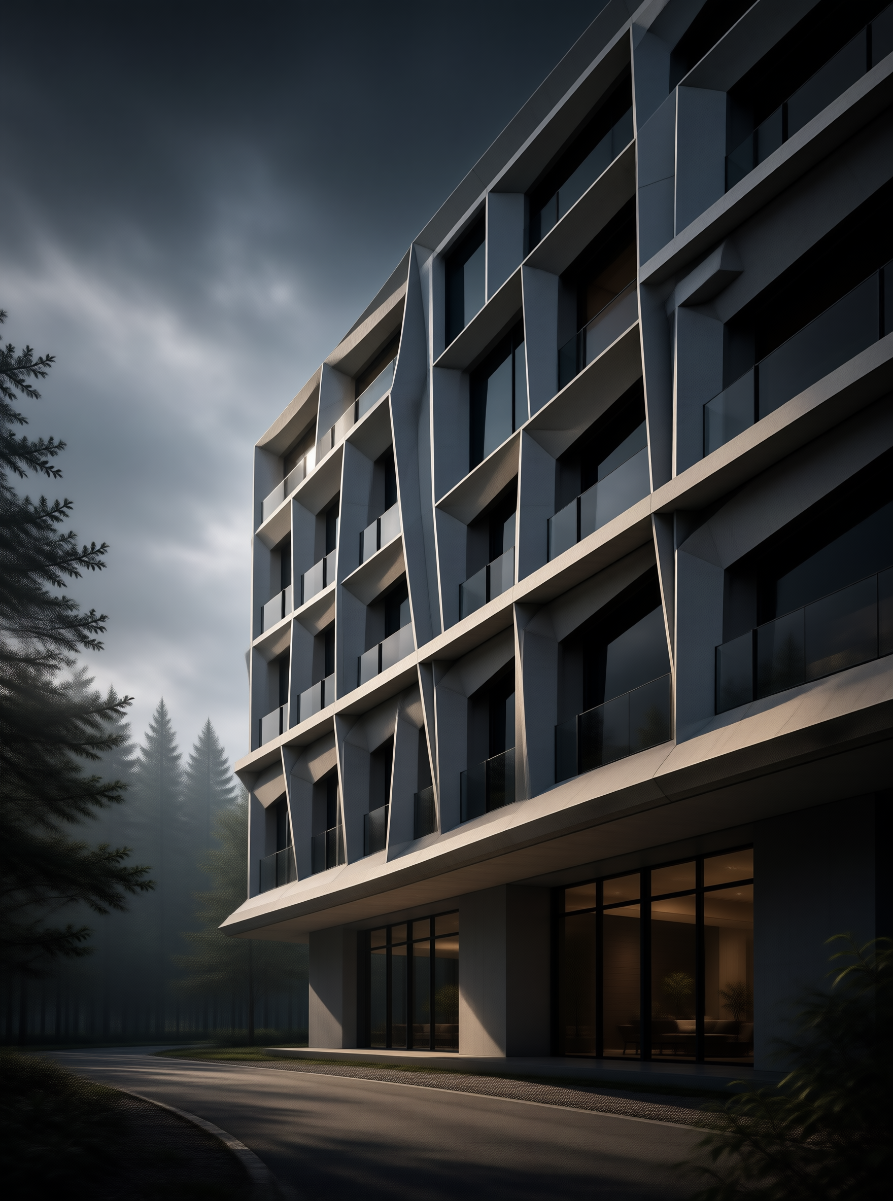 Modern Architectural Building