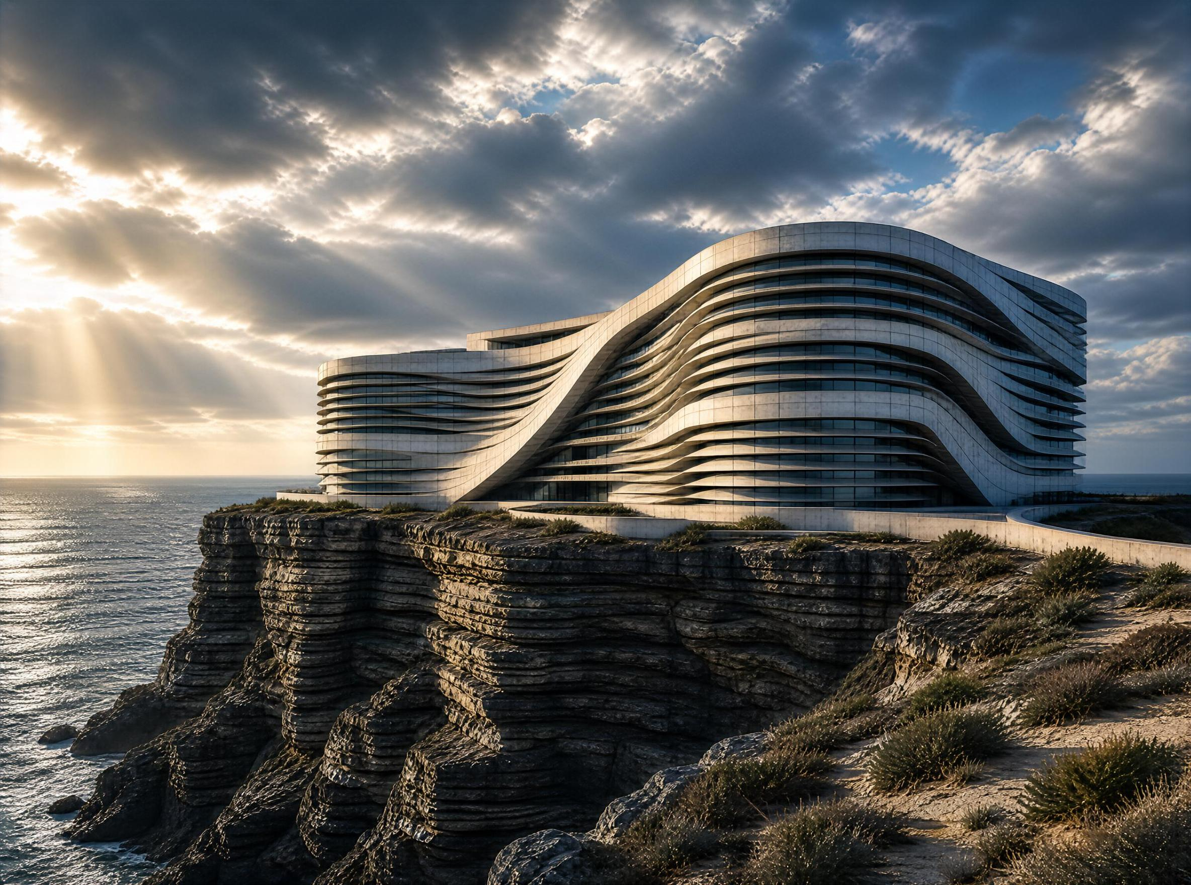 Modern Coastal Building