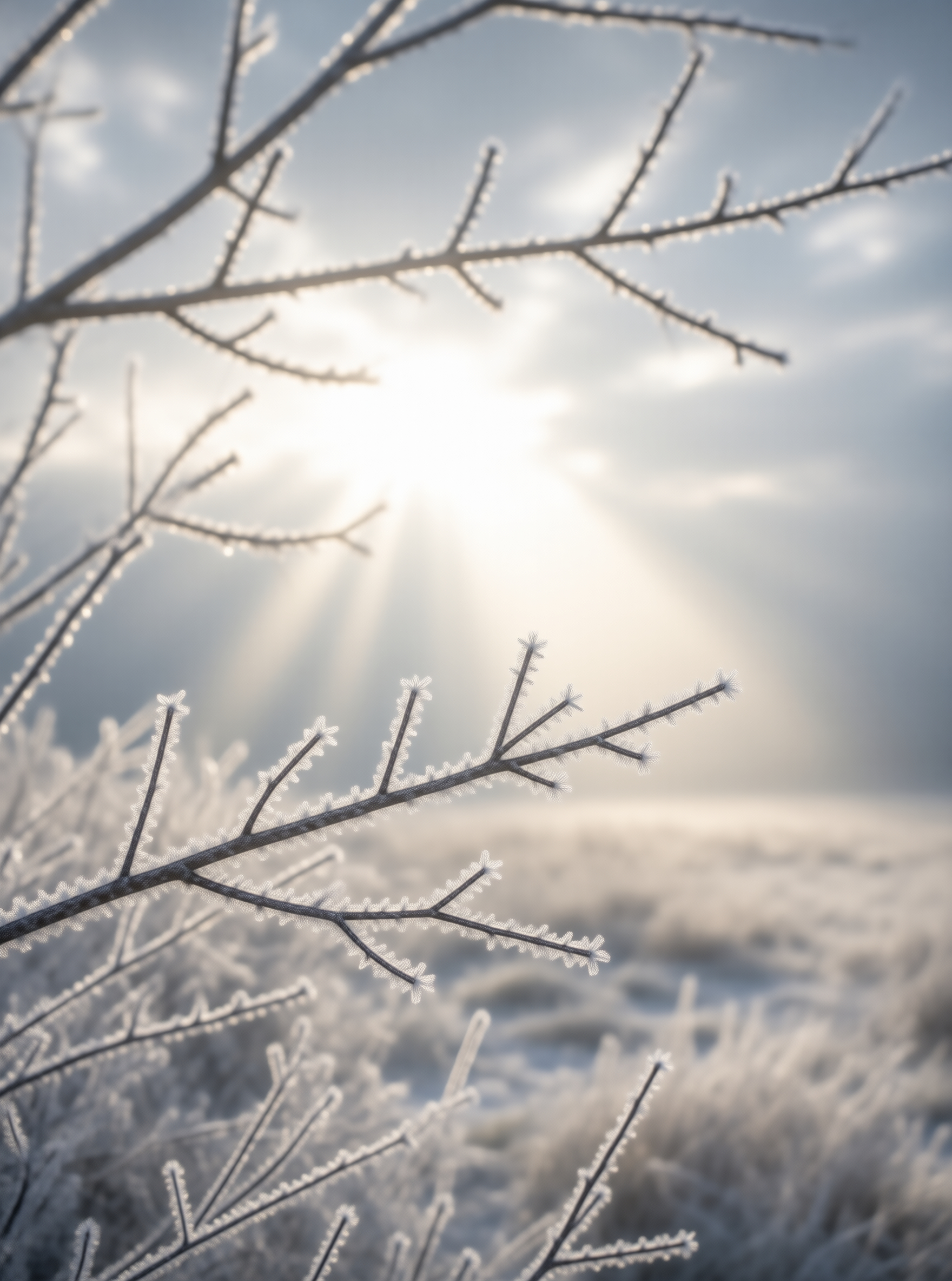 Frosty Winter Branches