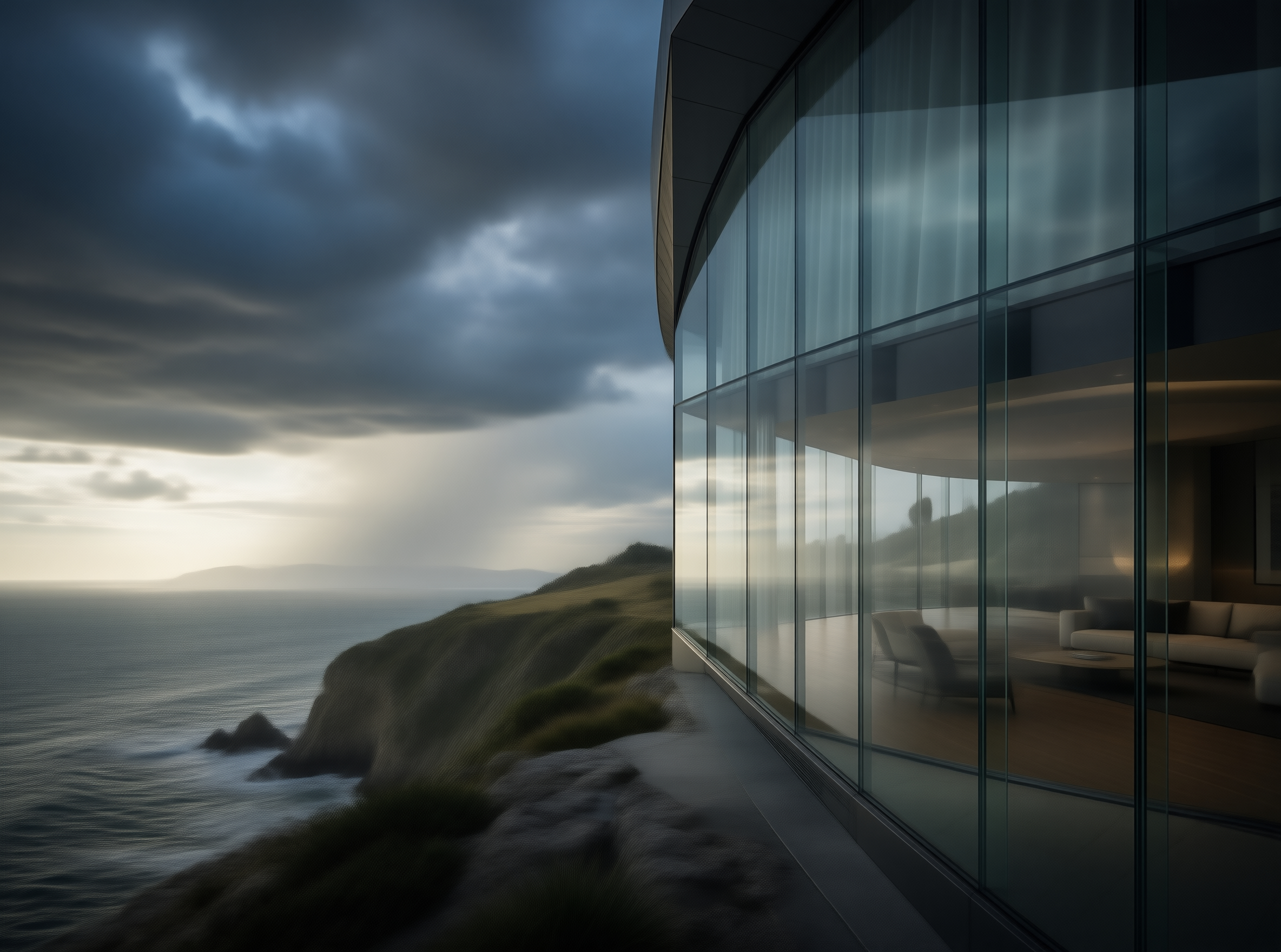 Cliffside Glass Residence